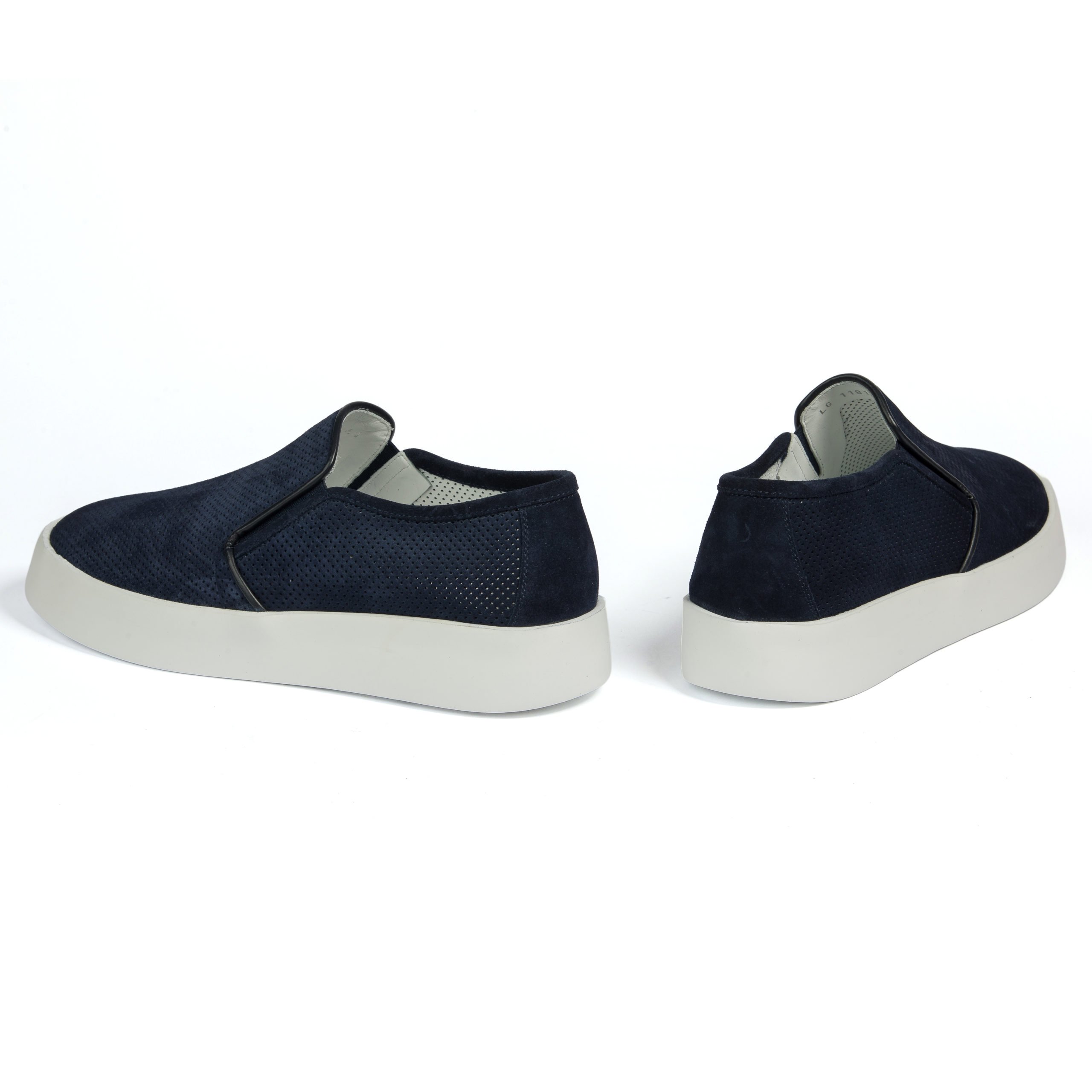 Слипоны Lucaguerrini 11814LEON navy 40 купить,NaN