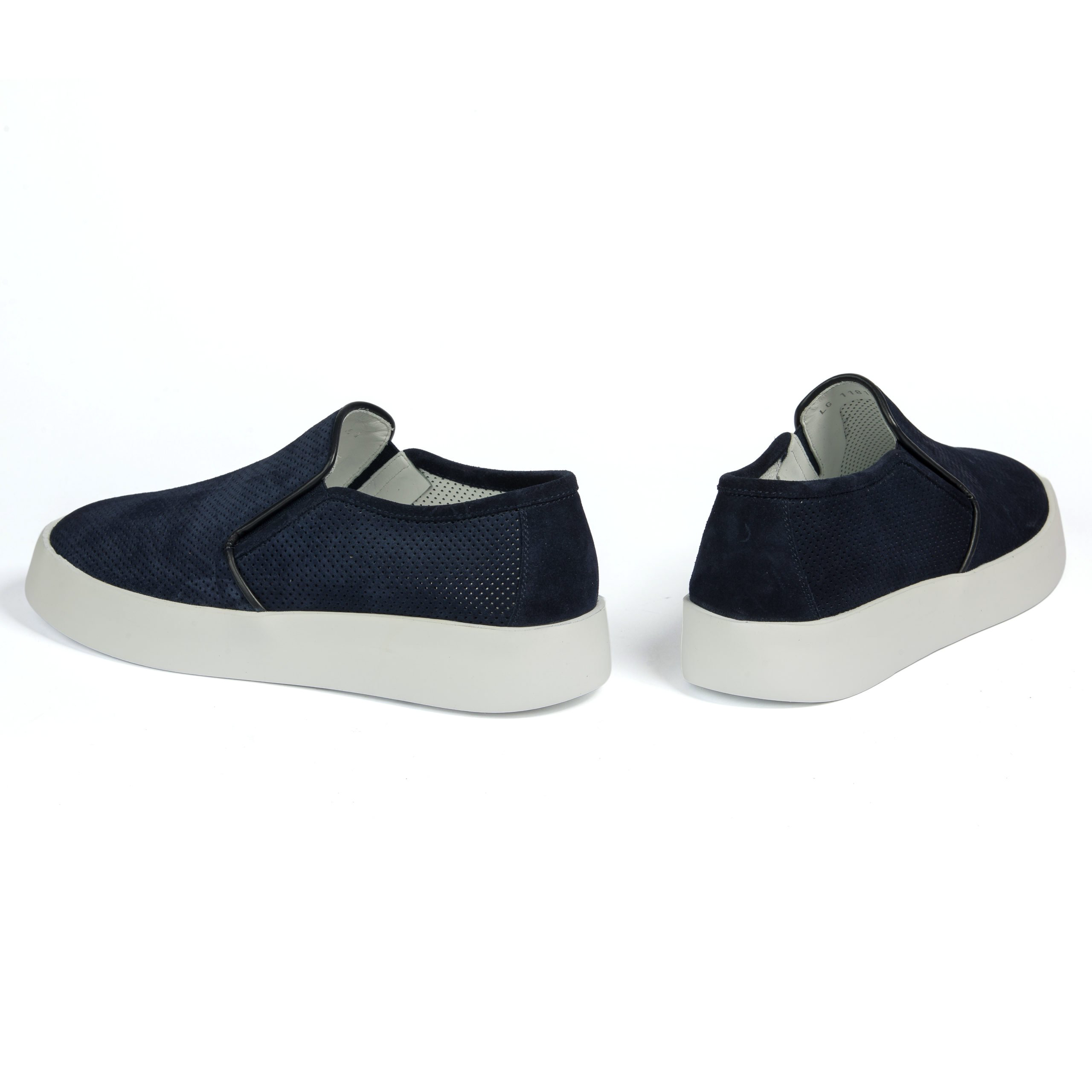 Слипоны Lucaguerrini 11814LEON navy 40 купить,NaN