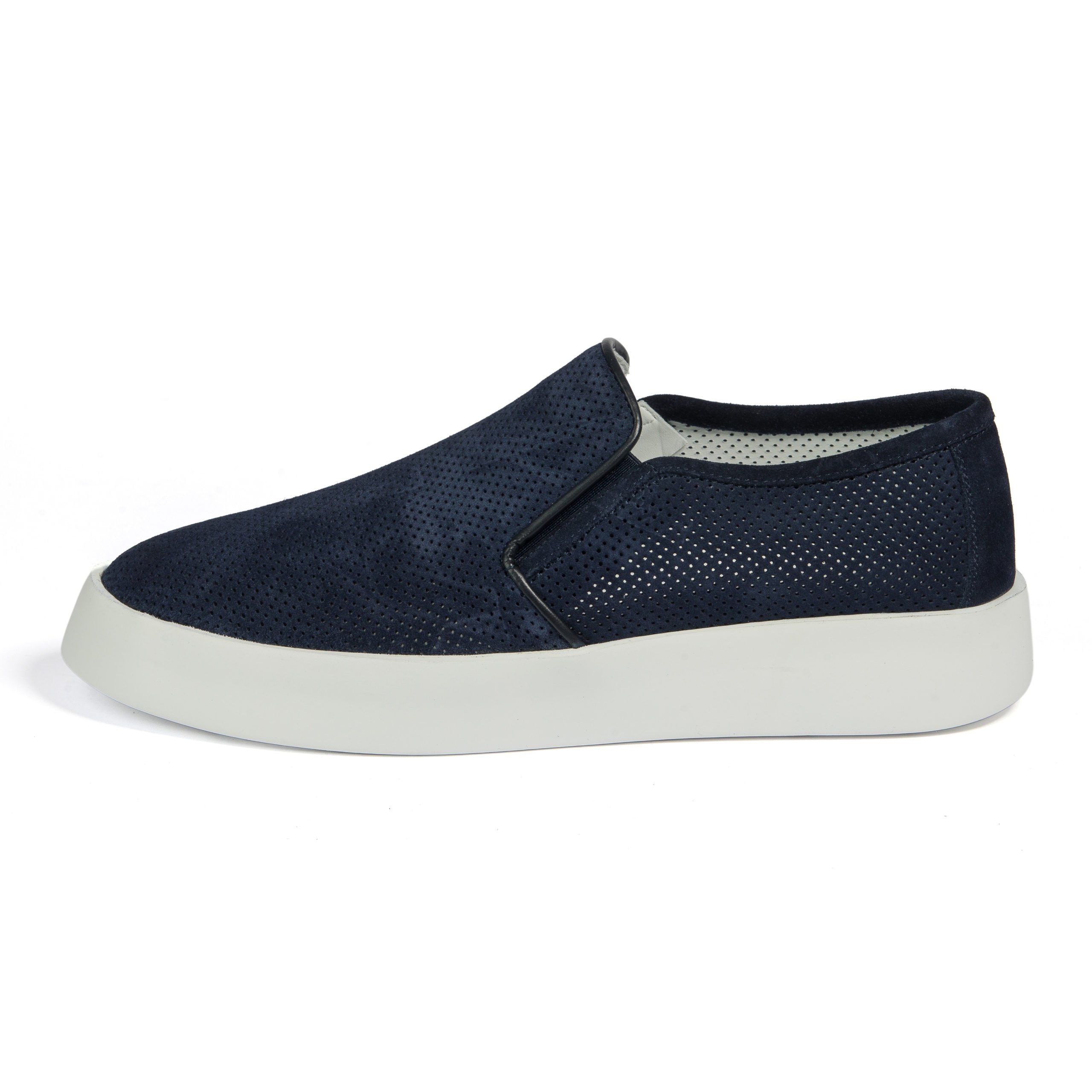 Слипоны Lucaguerrini 11814LEON navy 40 купить,NaN