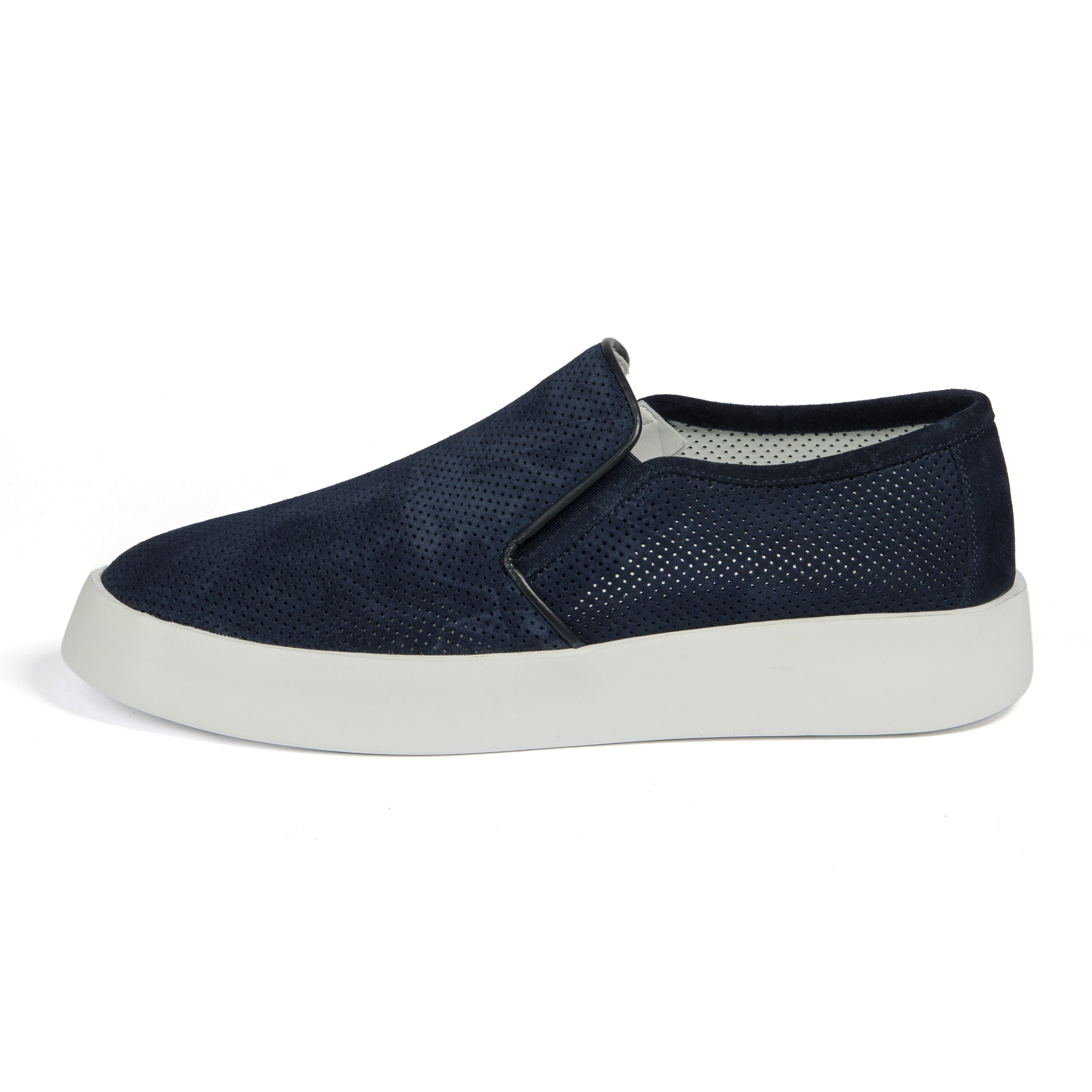 Слипоны Lucaguerrini 11814LEON navy 40 купить,NaN