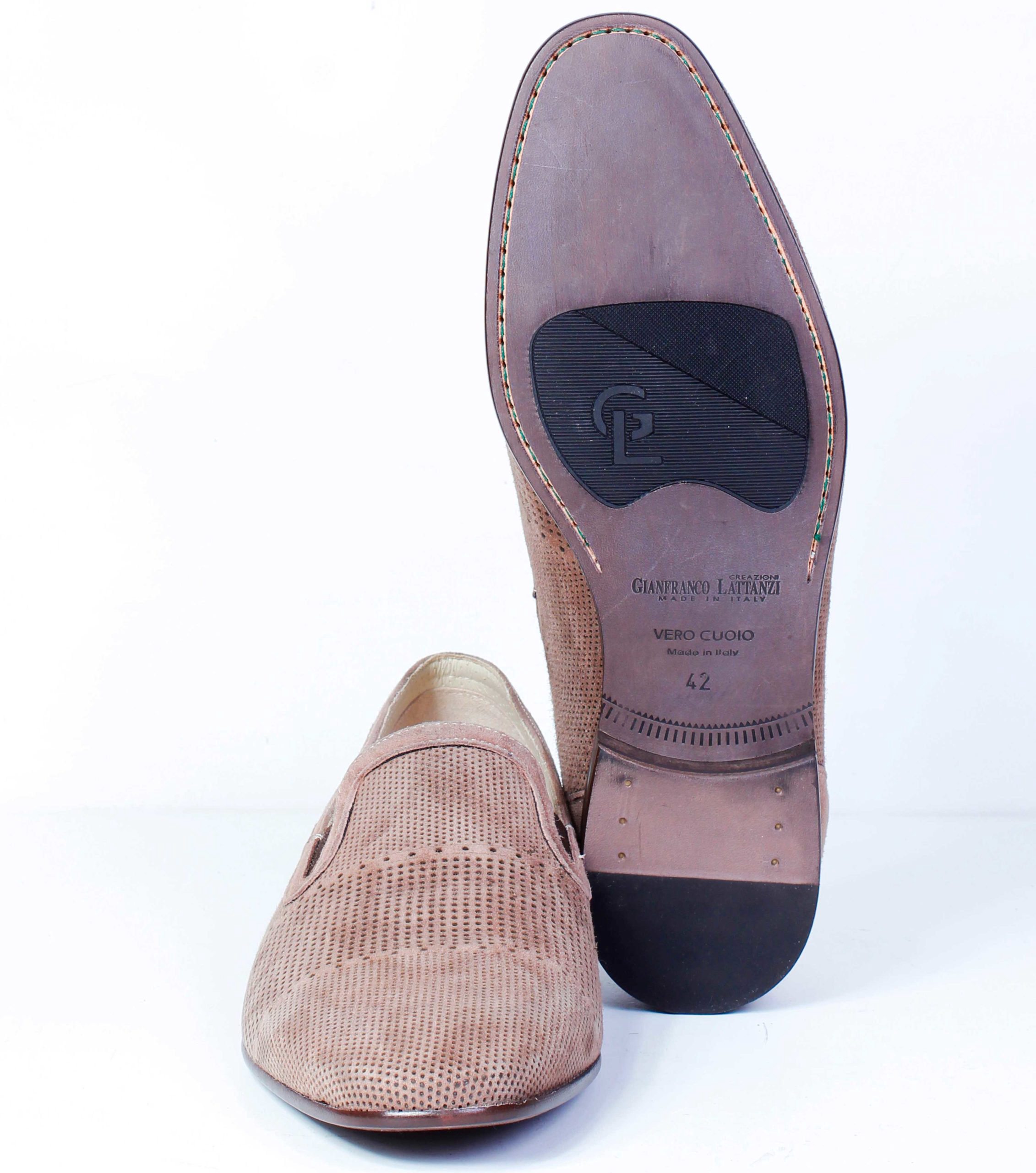 Туфли Gianfranco Lattanzi Leather Sole 5807 brown 42 купить,NaN