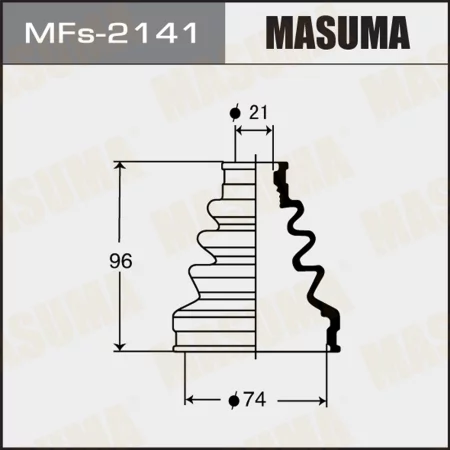 Пыльник шруса Masuma MF-2141 силикон купить,NaN