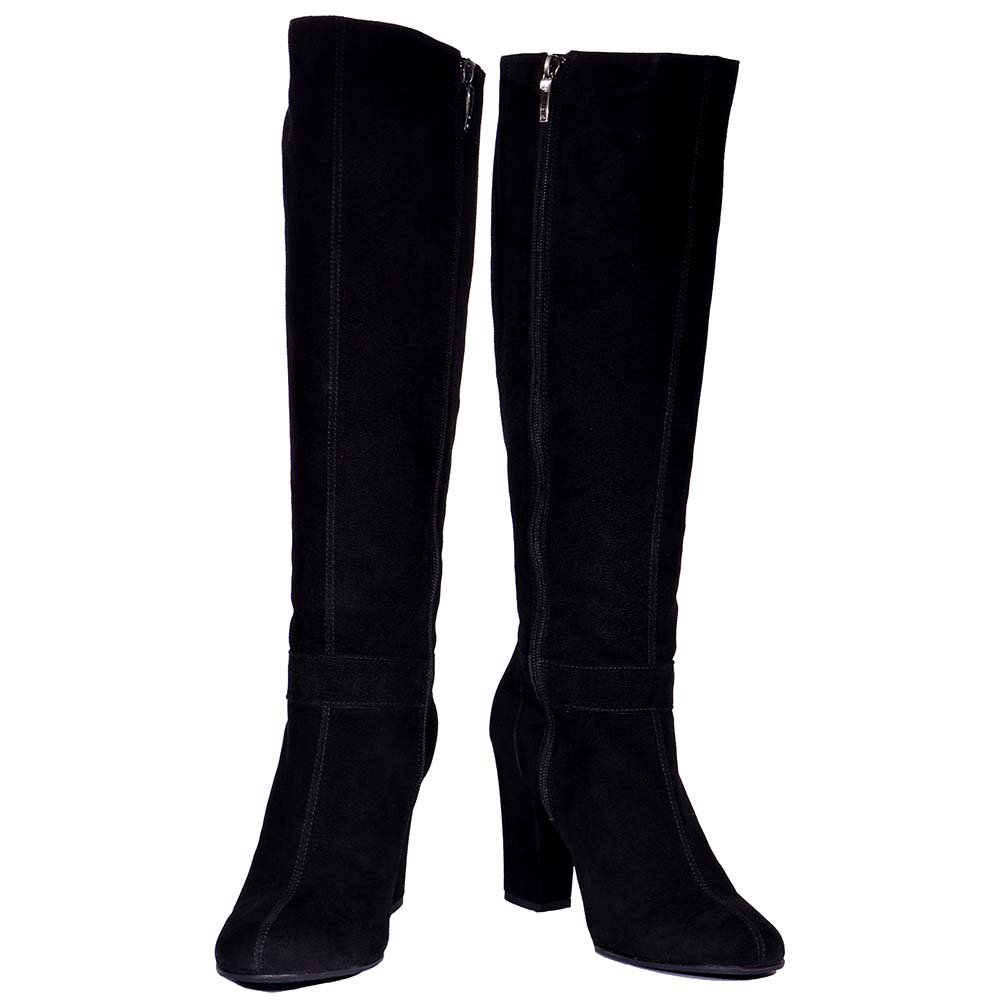 Сапоги Angelo Gianini 9250MCNE camoscio nero 40 купить,NaN