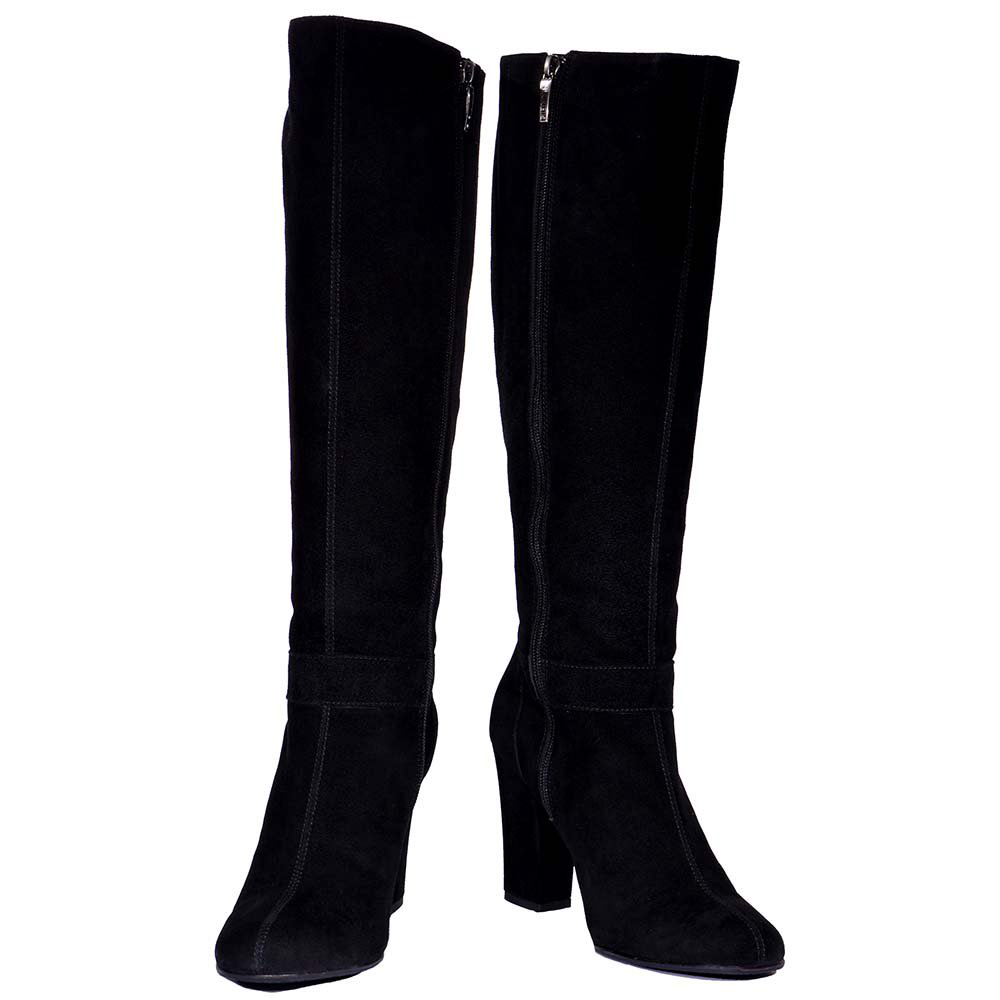 Сапоги Angelo Gianini 9250MCNE camoscio nero 40 купить,NaN