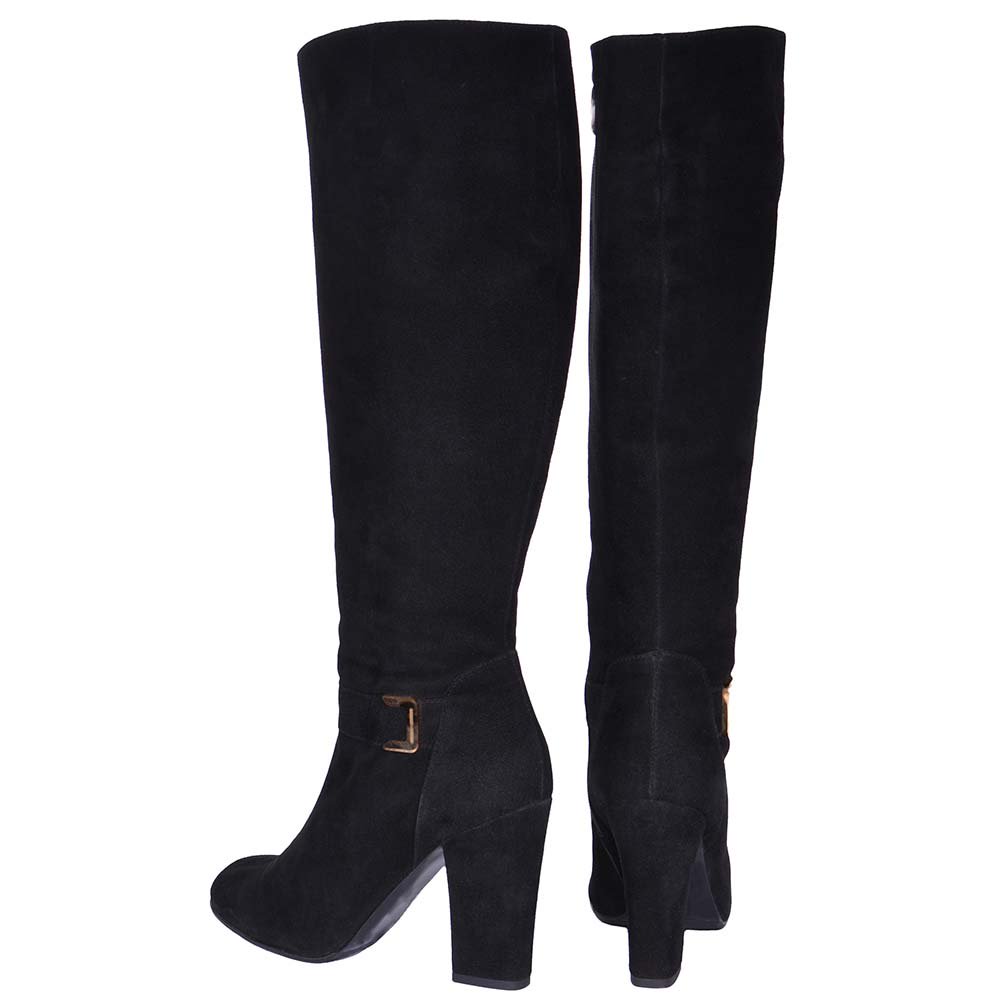 Сапоги Angelo Gianini 9250MCNE camoscio nero 40 купить,NaN