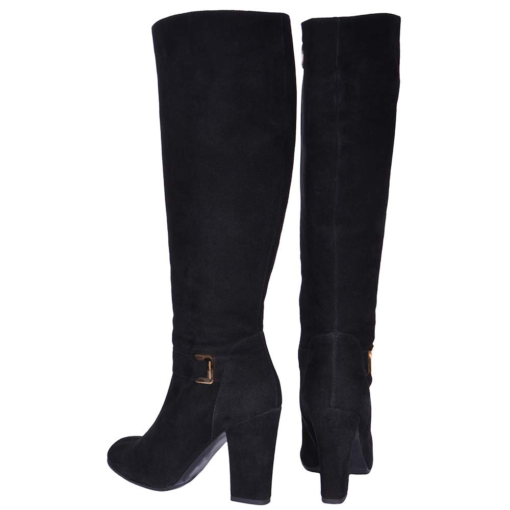 Сапоги Angelo Gianini 9250MCNE camoscio nero 40 купить,NaN