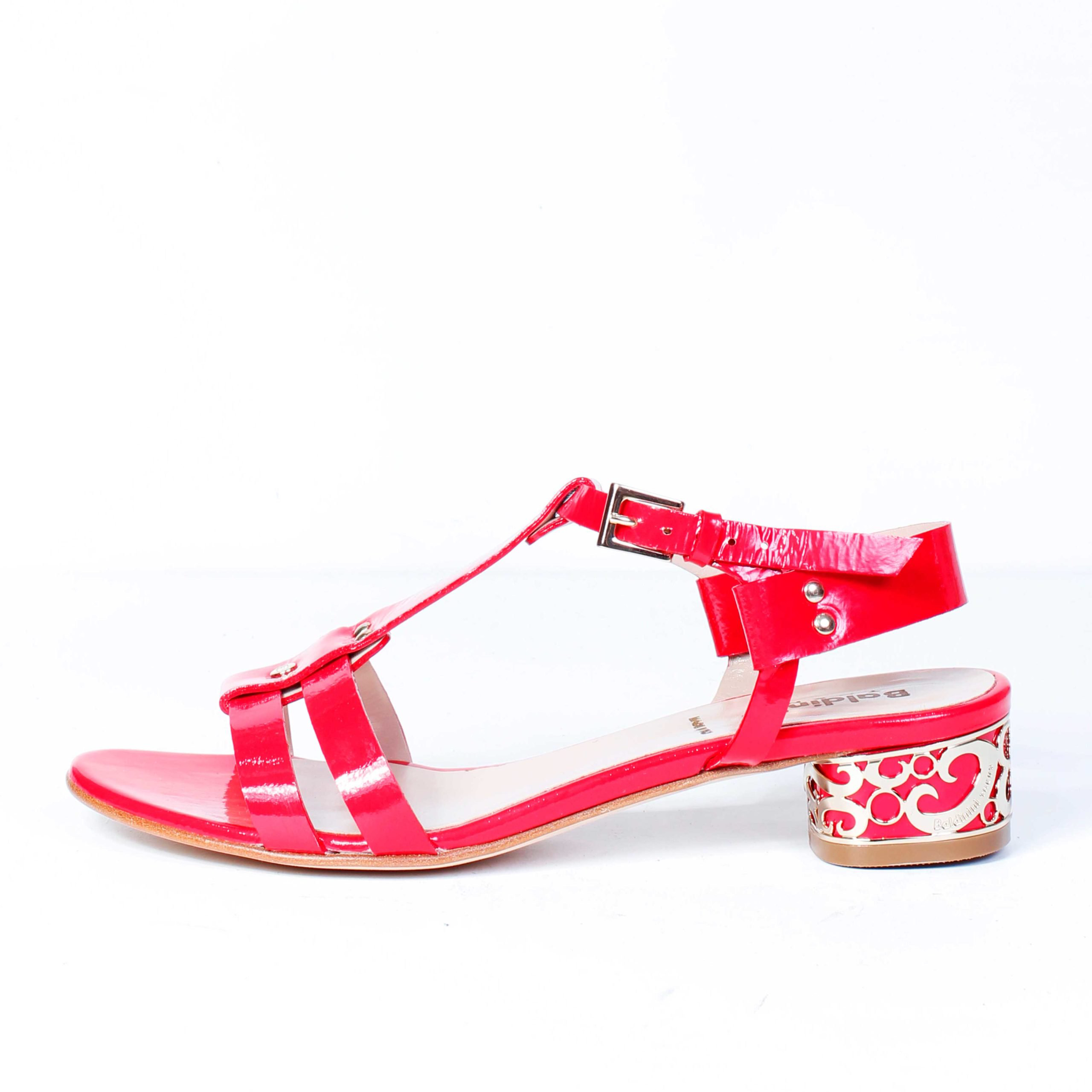 Сандалии Baldinini 398427P31QVERN7090 red 38,5 купить,NaN