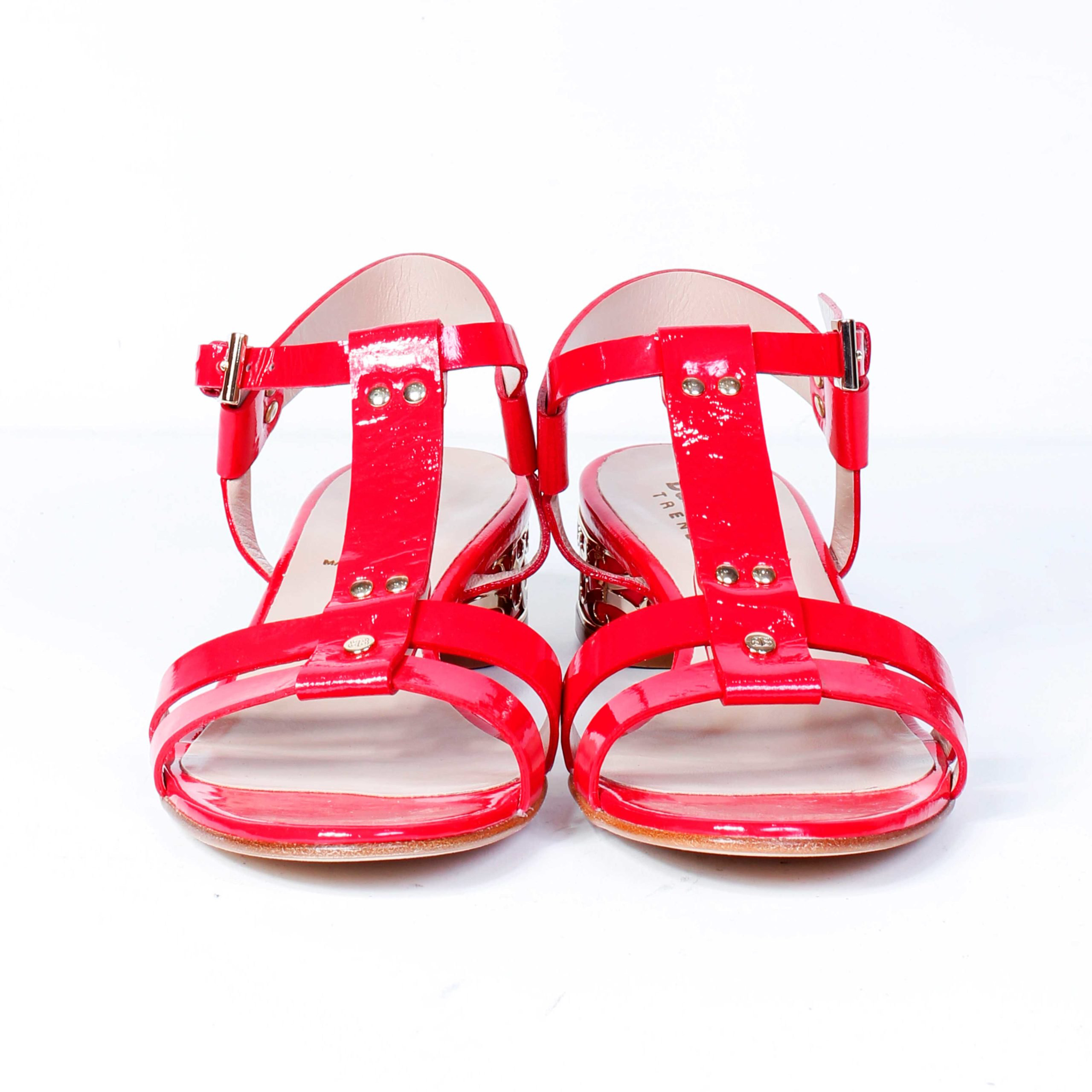 Сандалии Baldinini 398427P31QVERN7090 red 38,5 купить,NaN