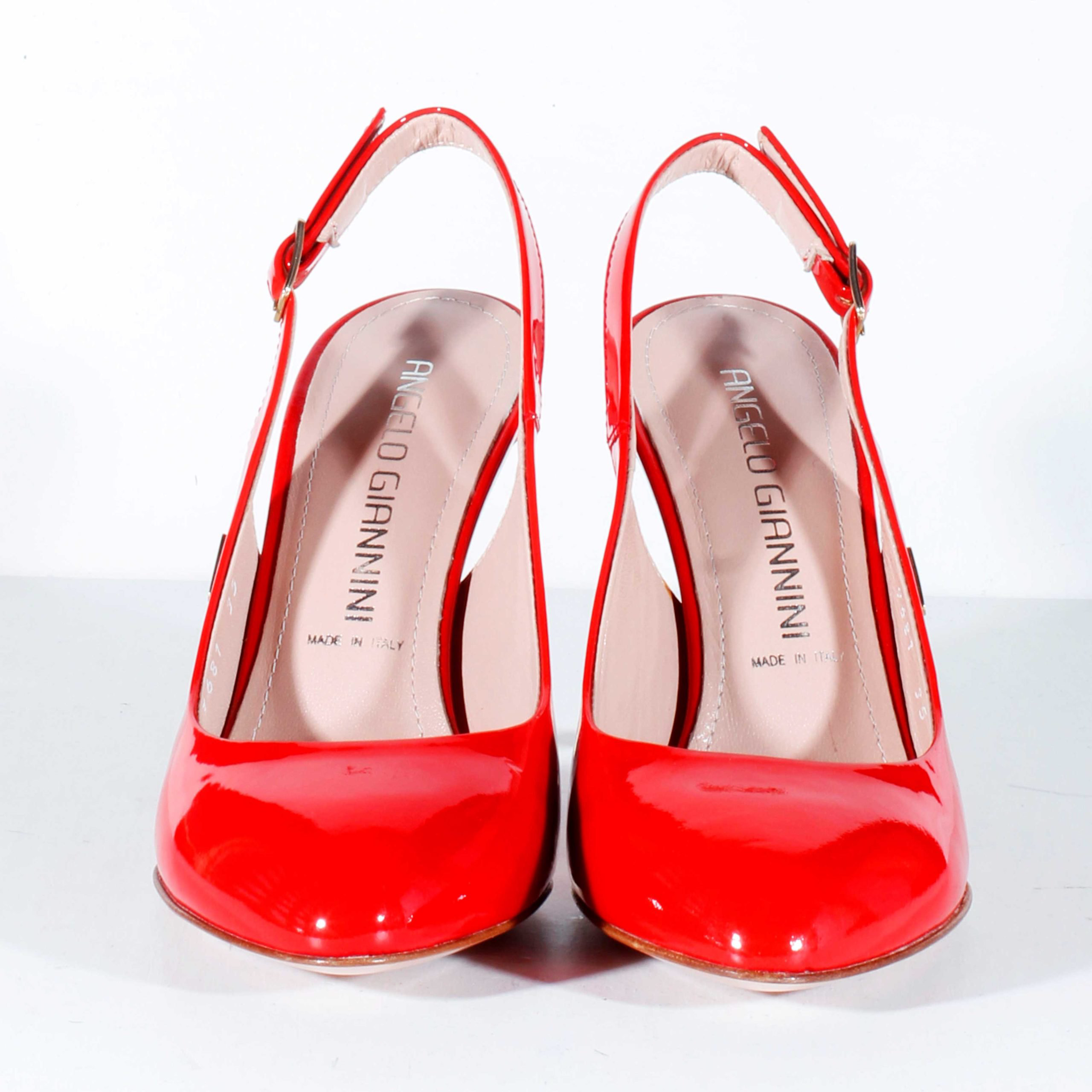 Босоножки Angelo Gianini 9681 VCO Genny H95 coral 35.5 купить,NaN