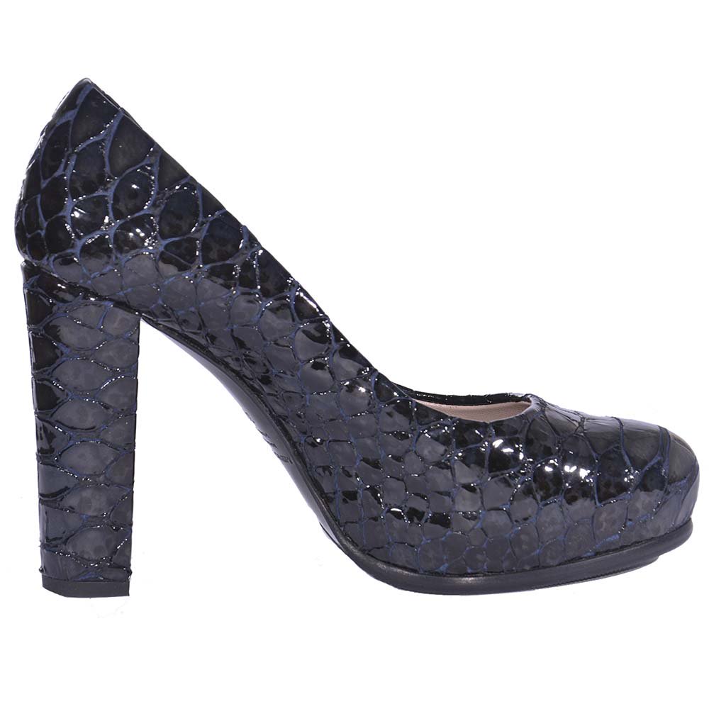Туфли Mario Cerutti R104 dark blue 39