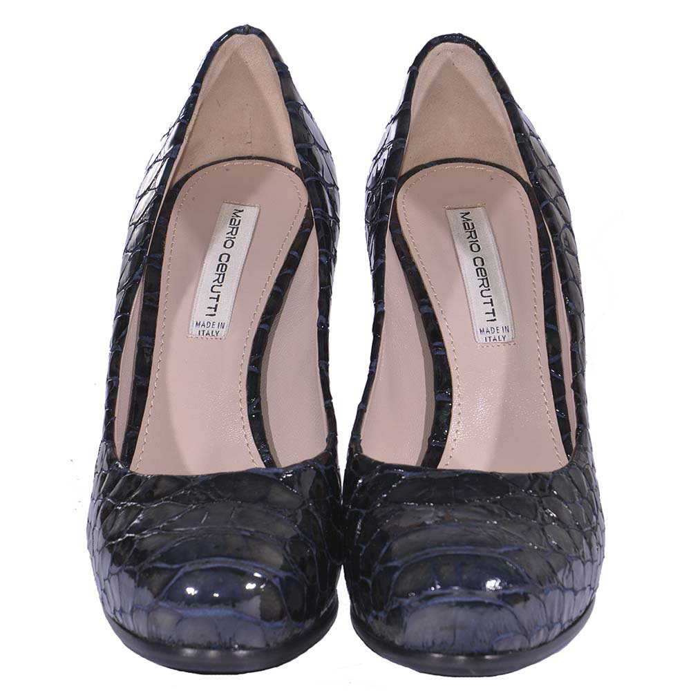 Туфли Mario Cerutti R104 dark blue 39 купить,37950