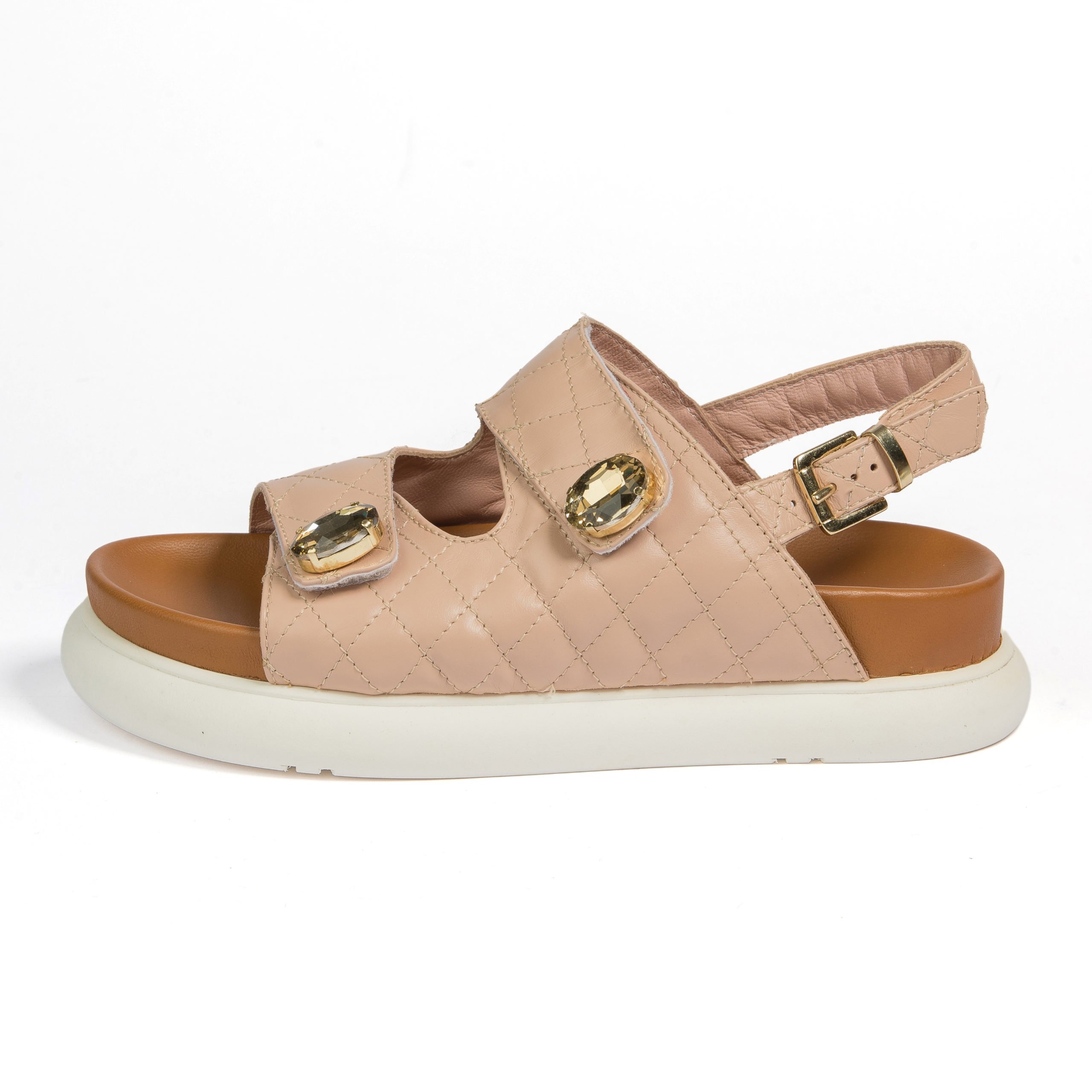 Сандалии Nila Nila ROE301CARNE beige 37 купить,0