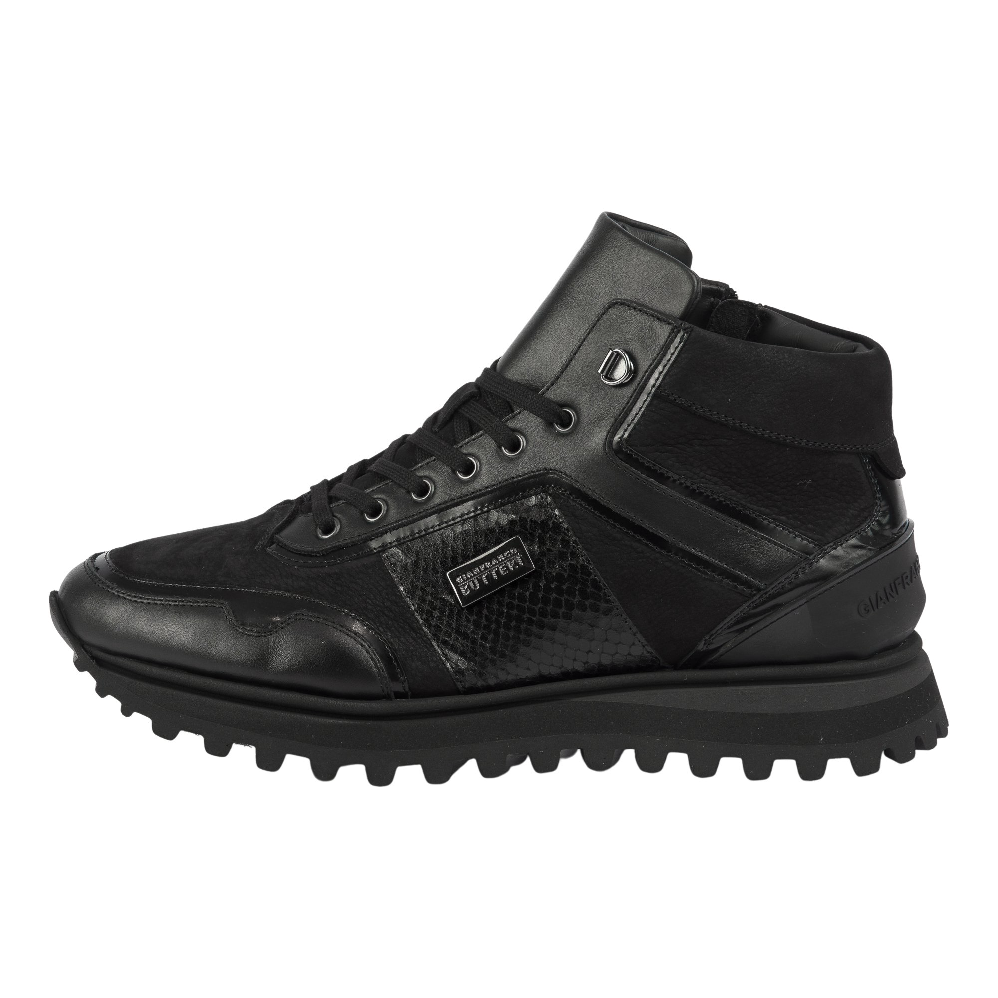 Ботинки Gianfranco Butteri 61458-B black 45 купить,NaN