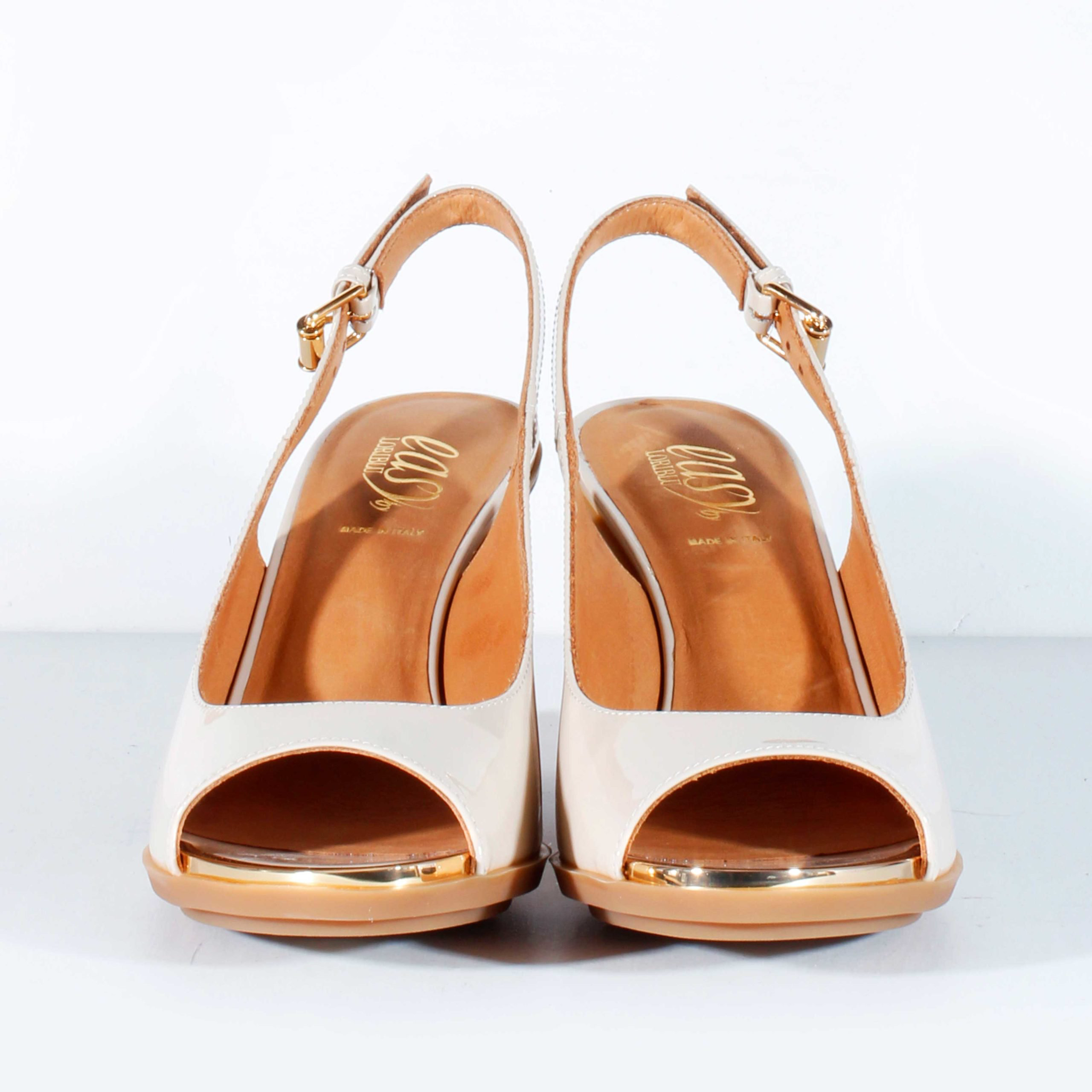 Босоножки Loriblu 7E EBS297 EB Vernice Burro 14263 beige 40 купить,110400
