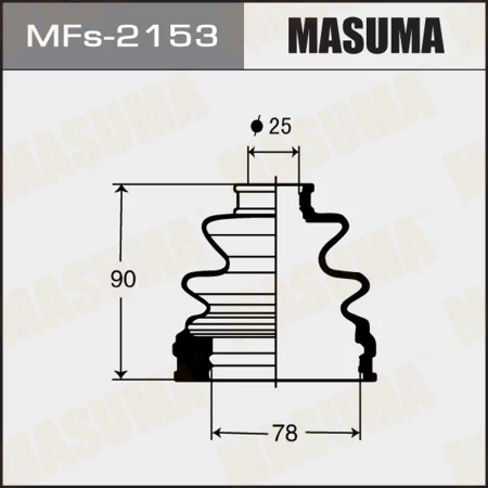 Пыльник шруса Masuma MF-2153 силикон купить,NaN