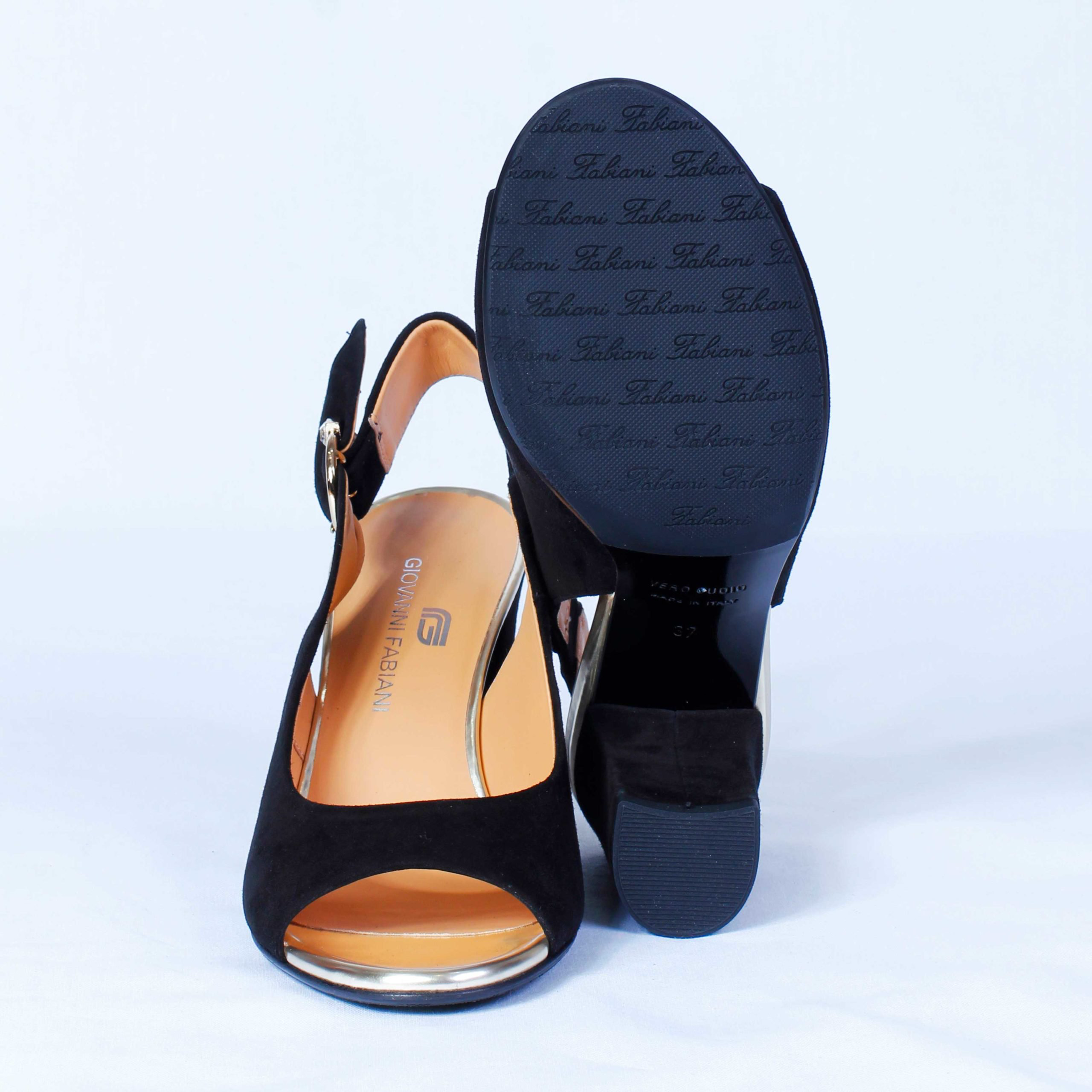 Босоножки Giovanni Fabiani G888 black 36.5 купить,120750