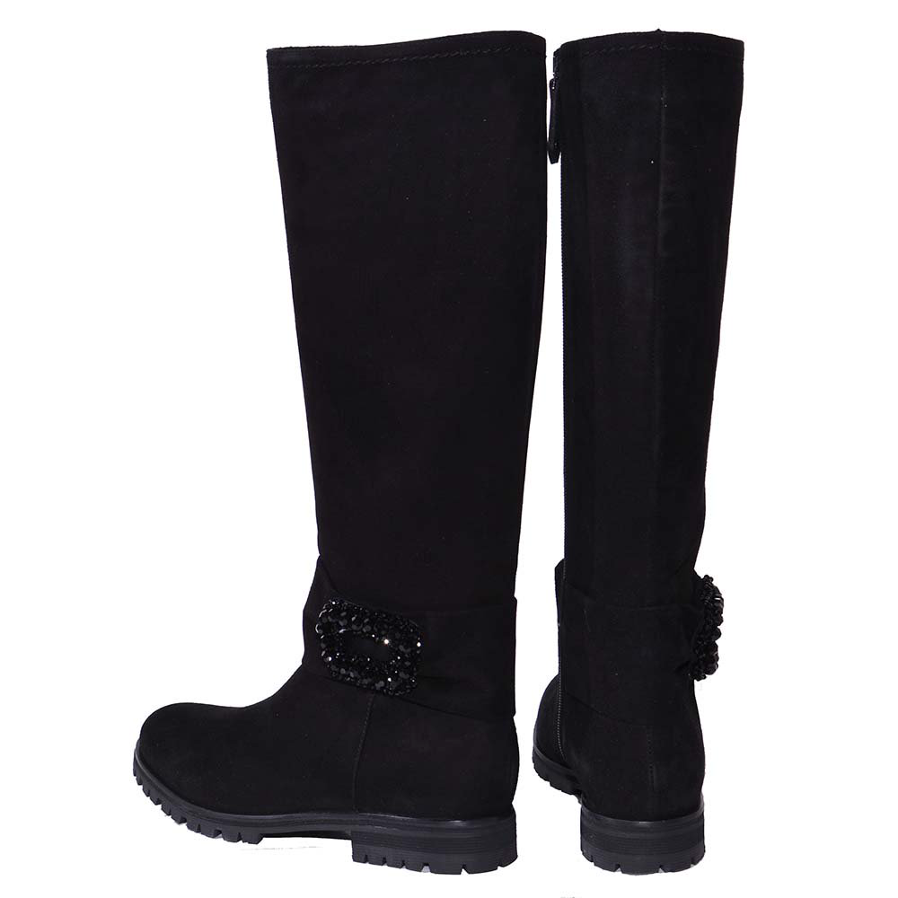 Сапоги Fabio Di Luna 7214 Camoscio Nero black 36 купить,NaN