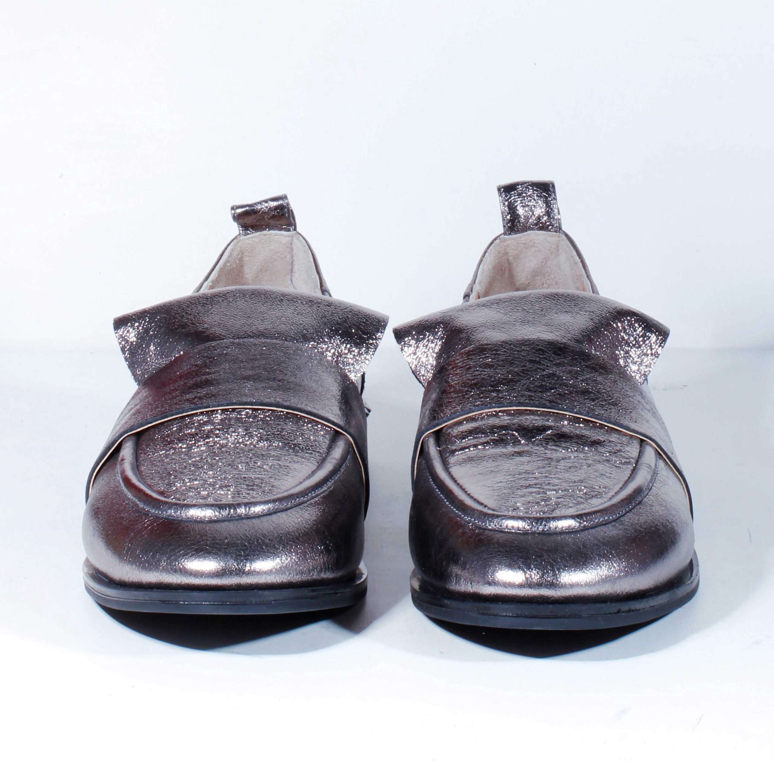 Лоферы Magza 906.1404 silver 40 купить,27600