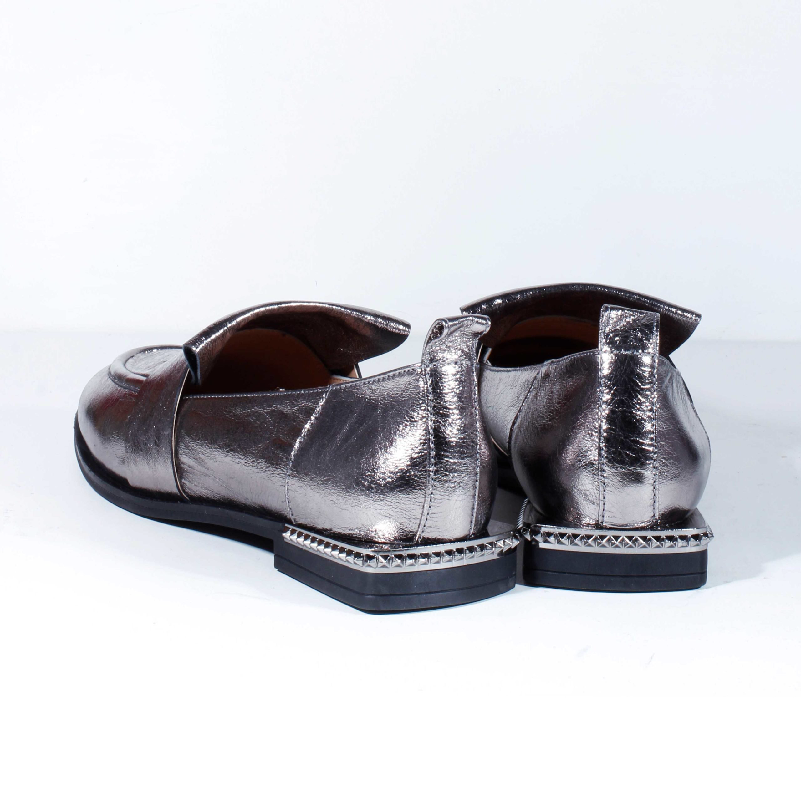 Лоферы Magza 906.1404 silver 40 купить,27600