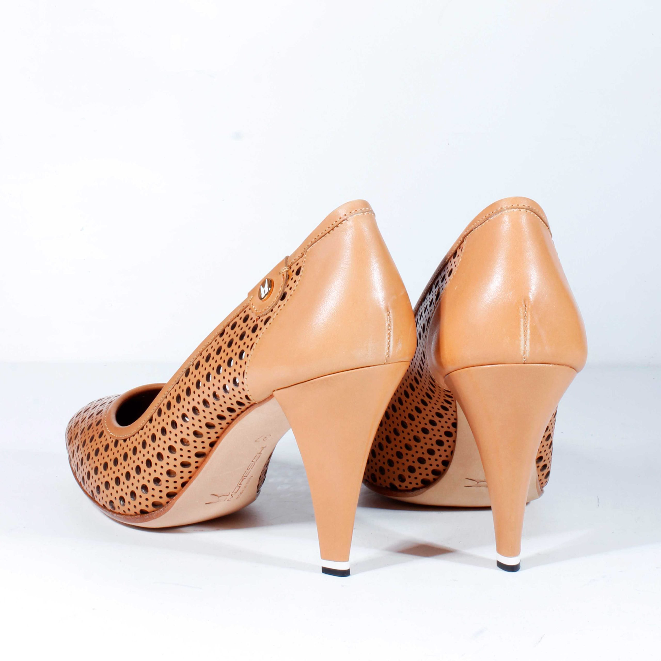 Туфли Moreschi 62274 D58 F.do Anita Cuoio Prince 627 Duna brown 38  купить,79350