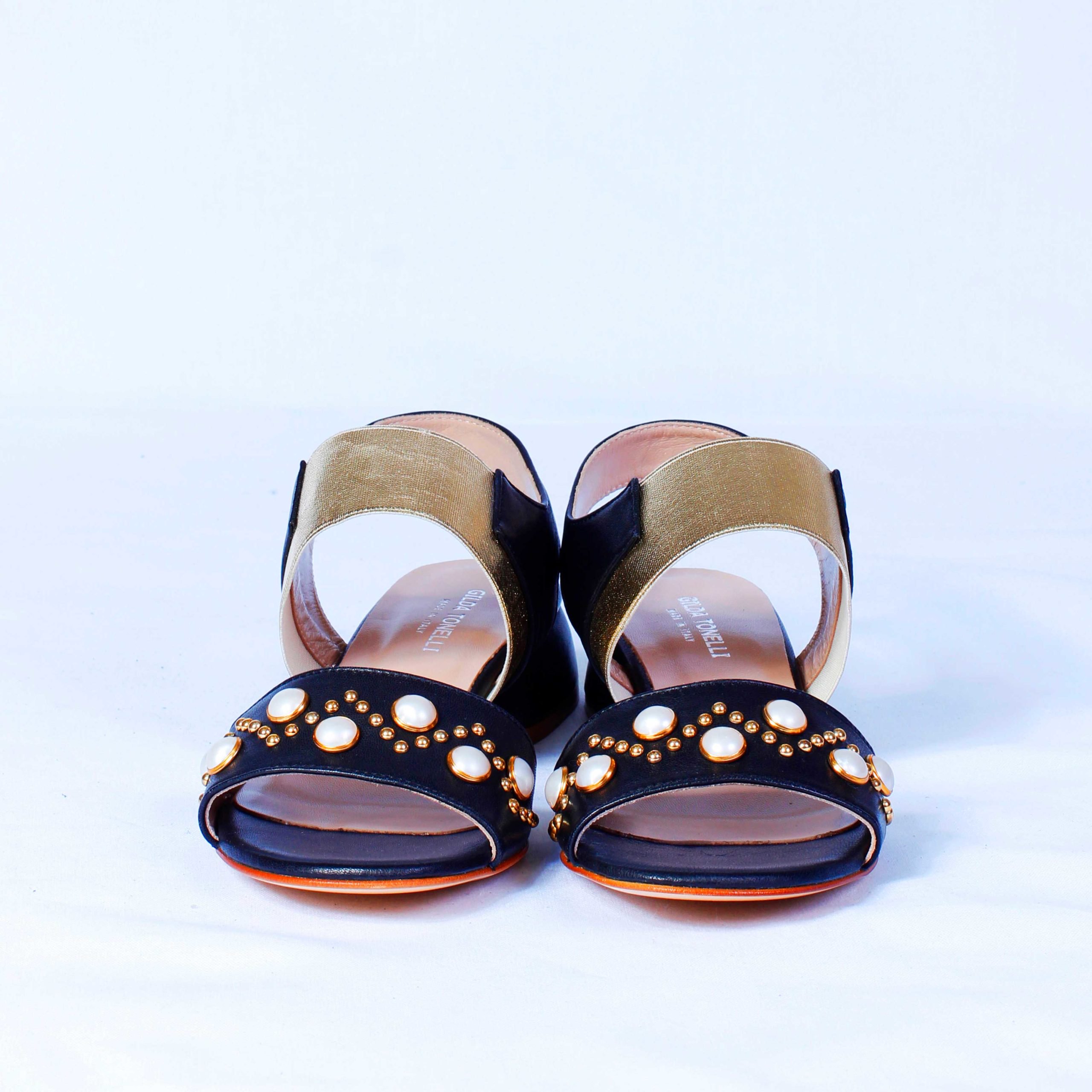 Босоножки Gilda Tonelli 0716  Nappa Nero 36.5