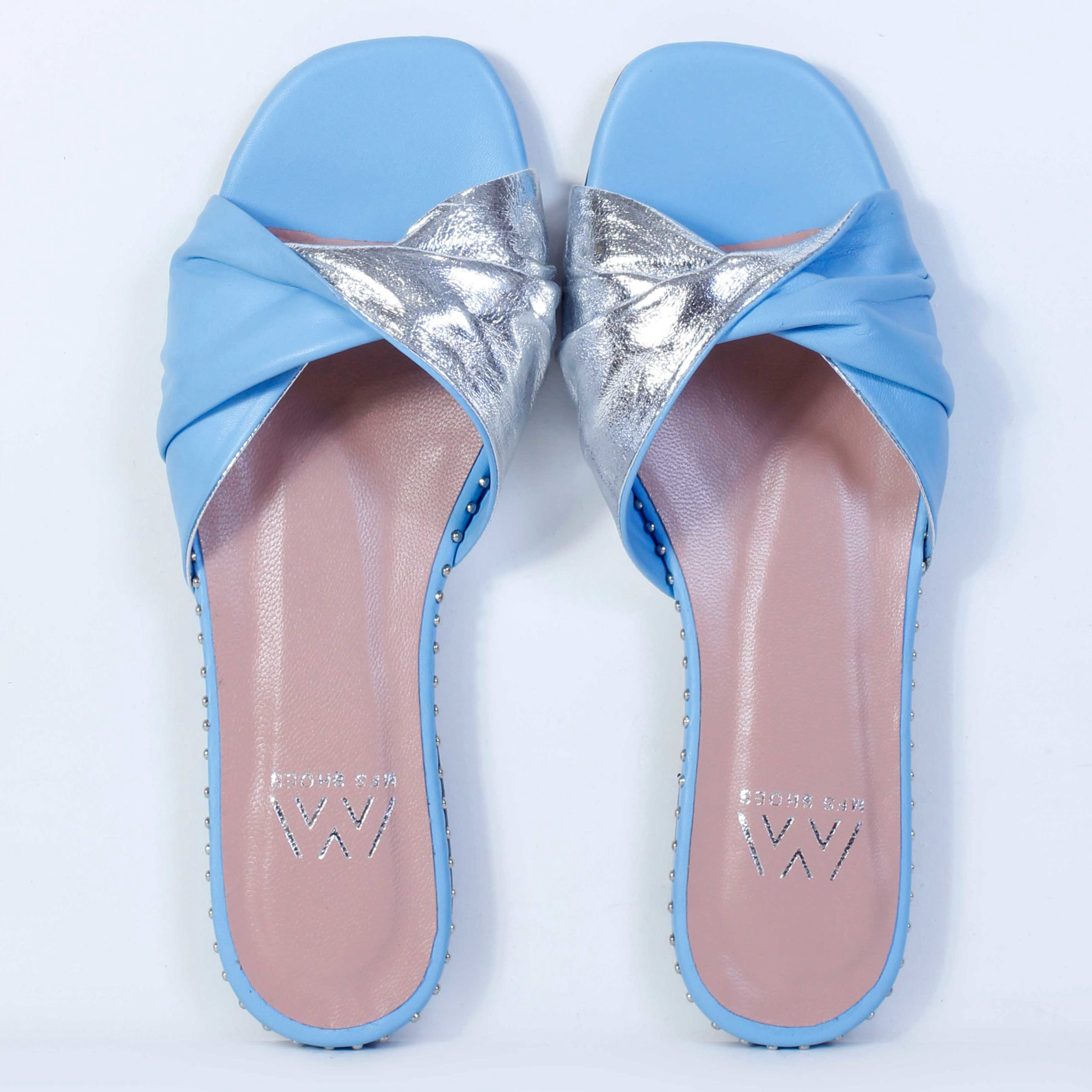 Шлепанцы MFS 20722 509 85 blue 36 купить,NaN