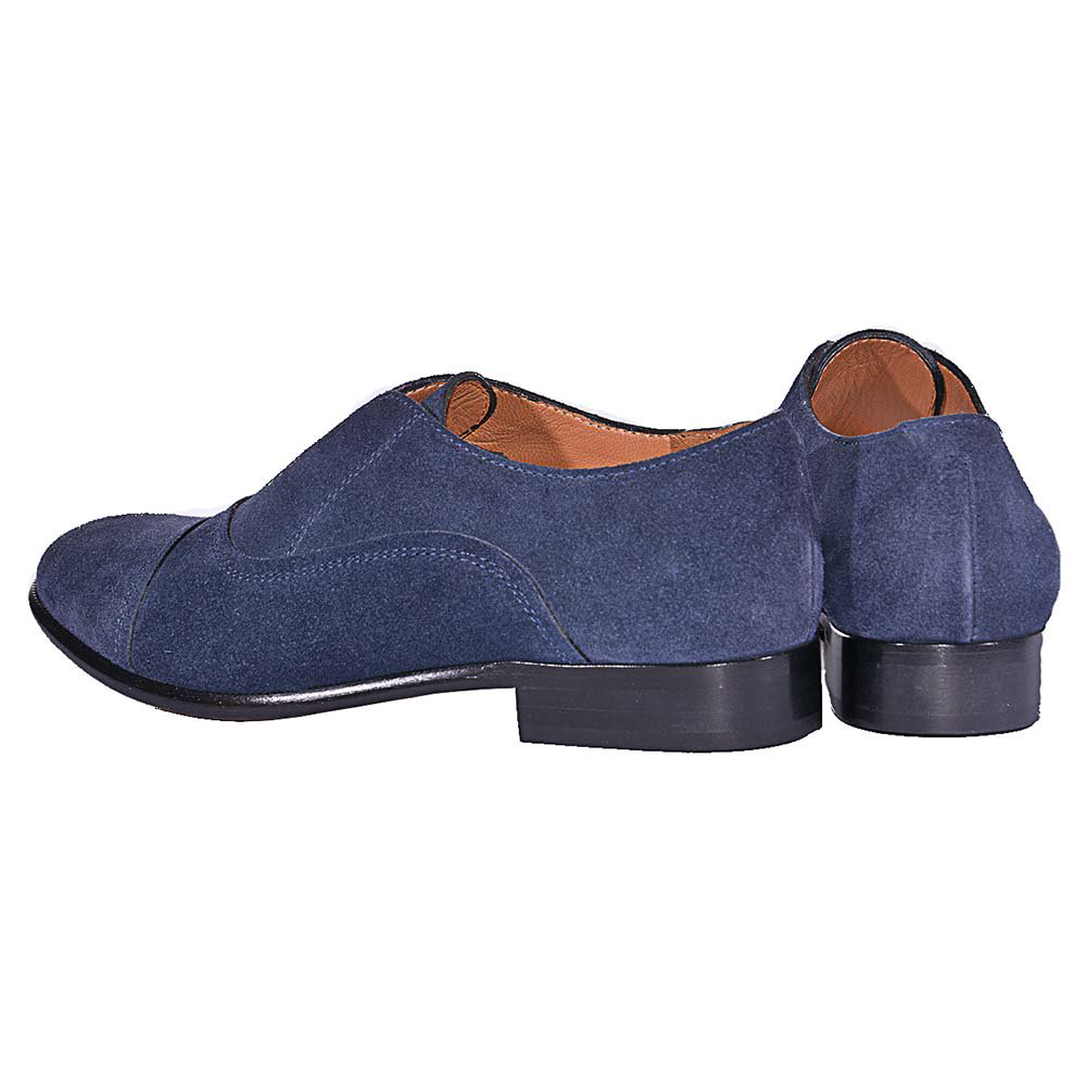 Туфли De Robert Velour 3551 blue 35.5 купить,27600