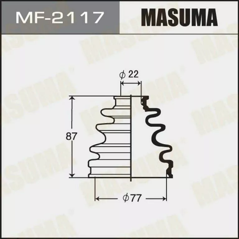 Пыльник шруса Masuma MF-2117 купить,NaN