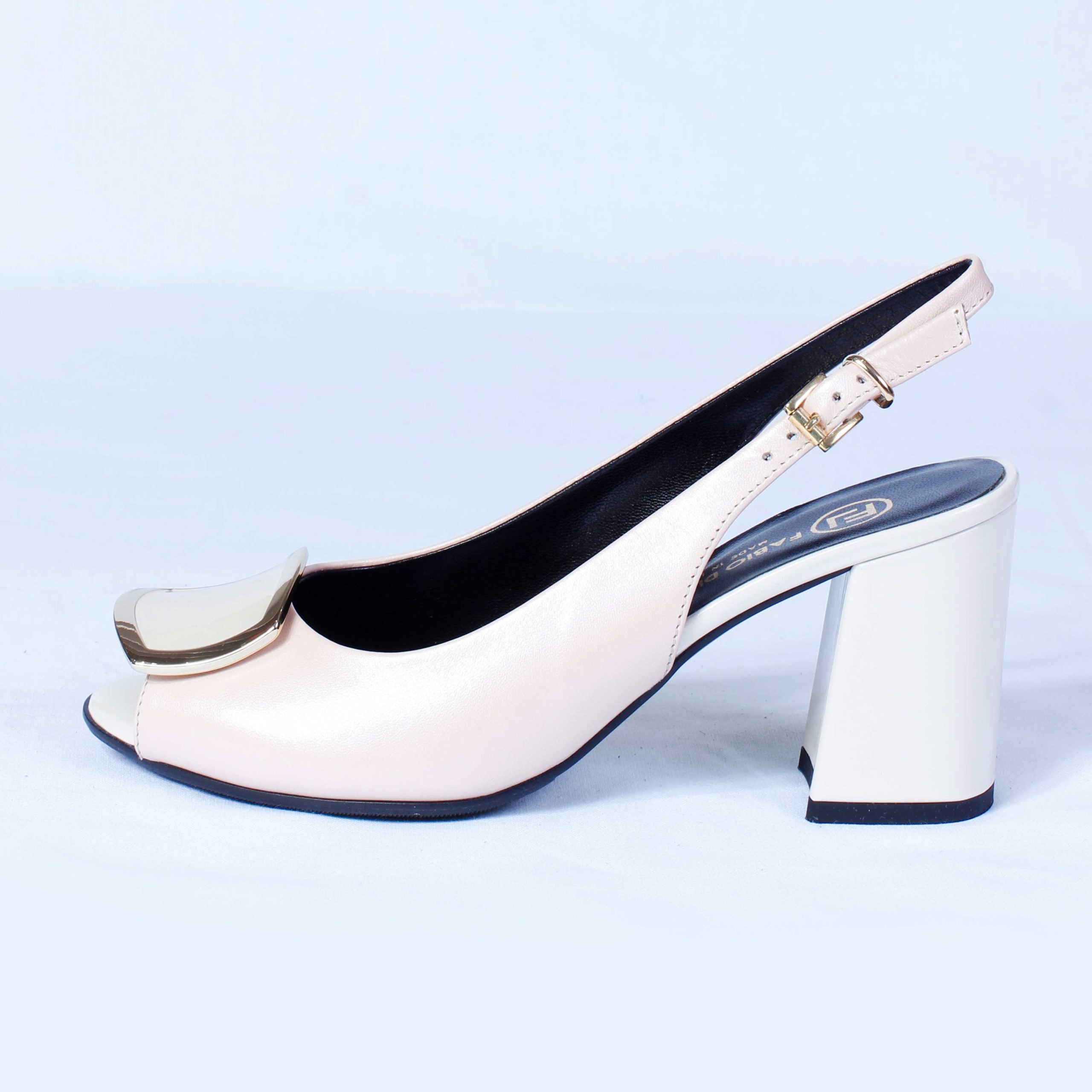 Босоножки Fabio Di Luna 7472 Perlato Sabbia Vernice beige 38
