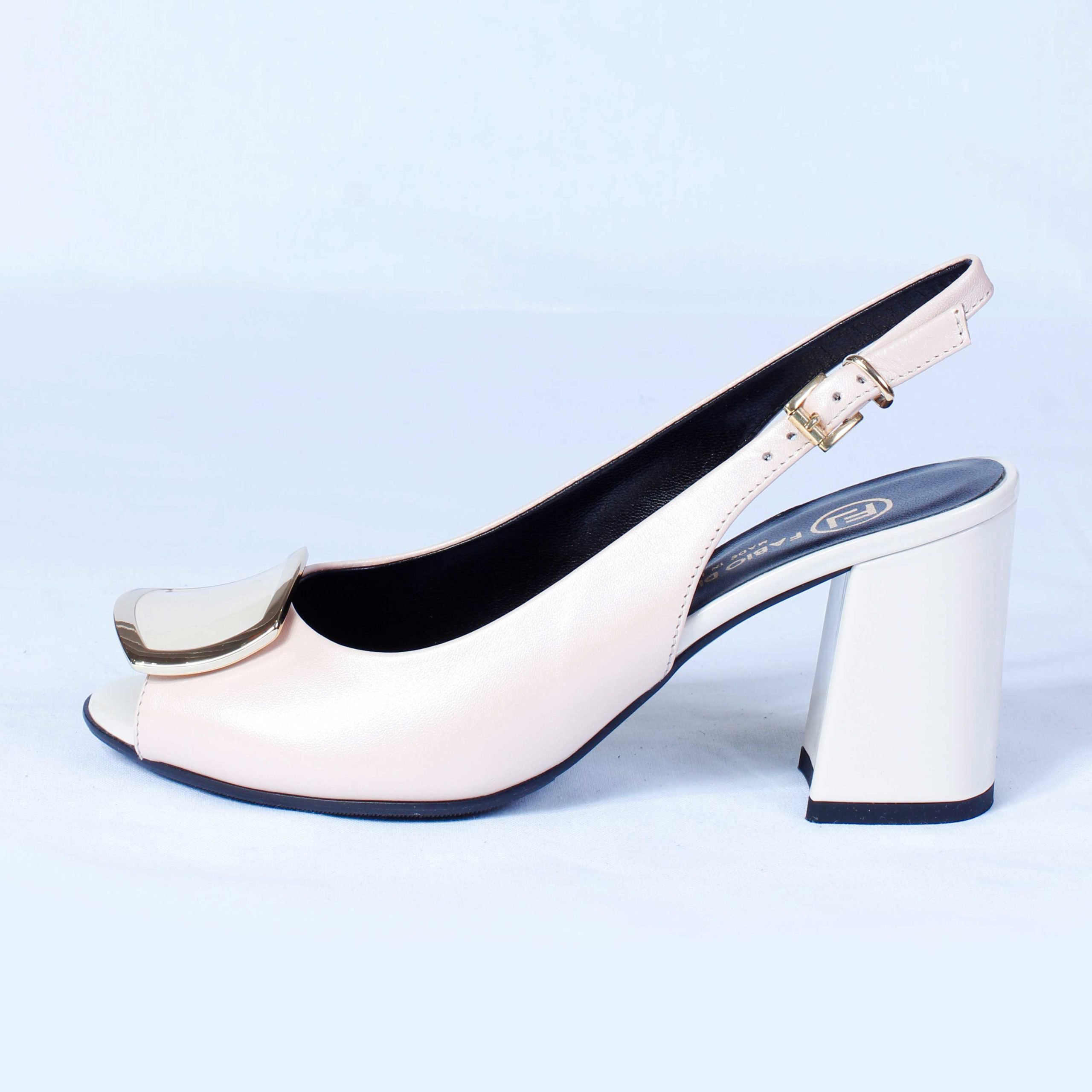 Босоножки Fabio Di Luna 7472 Perlato Sabbia Vernice beige 36.5 