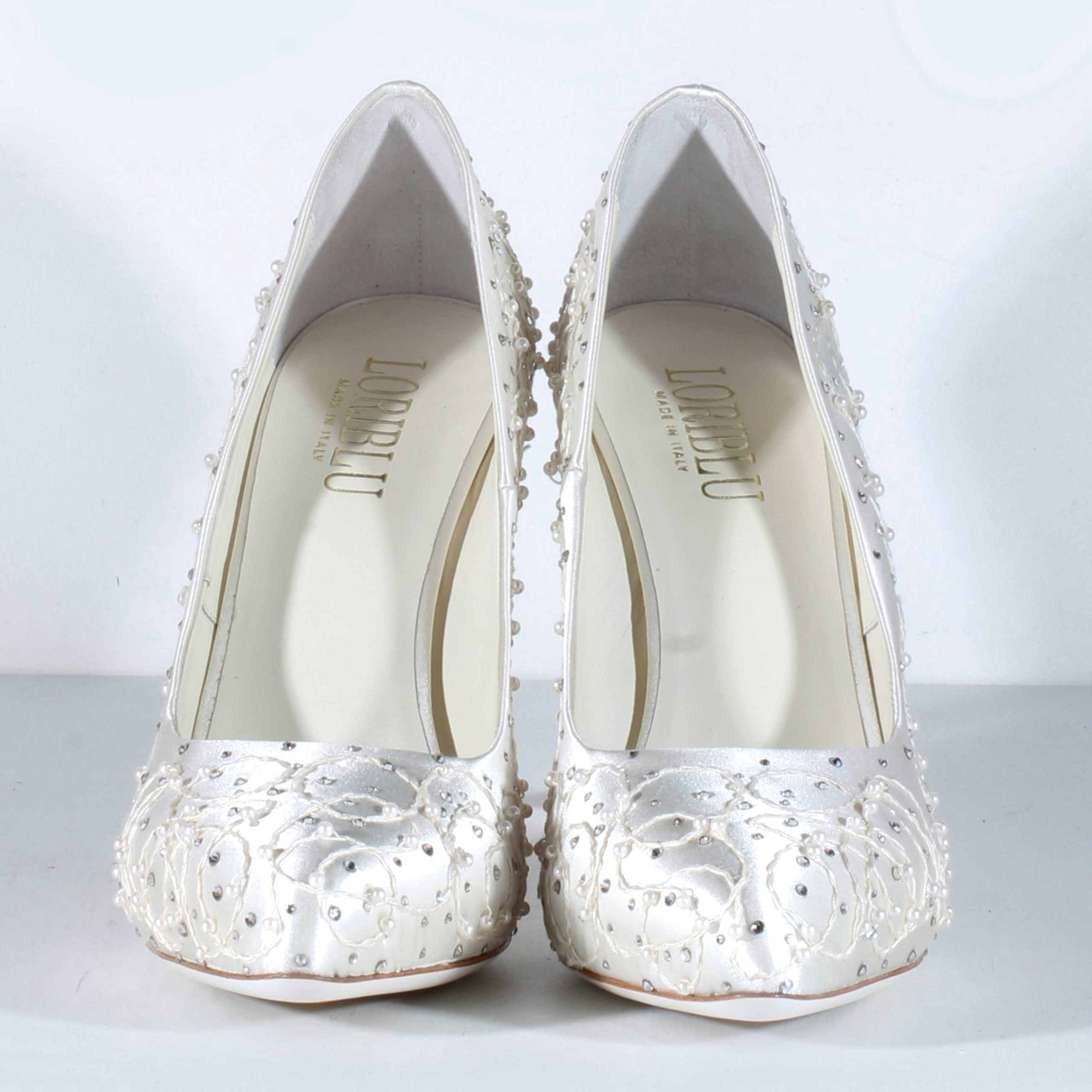 Туфли Loriblu Raso Avorio 020 3E I39283IF white 39,5 купить,NaN