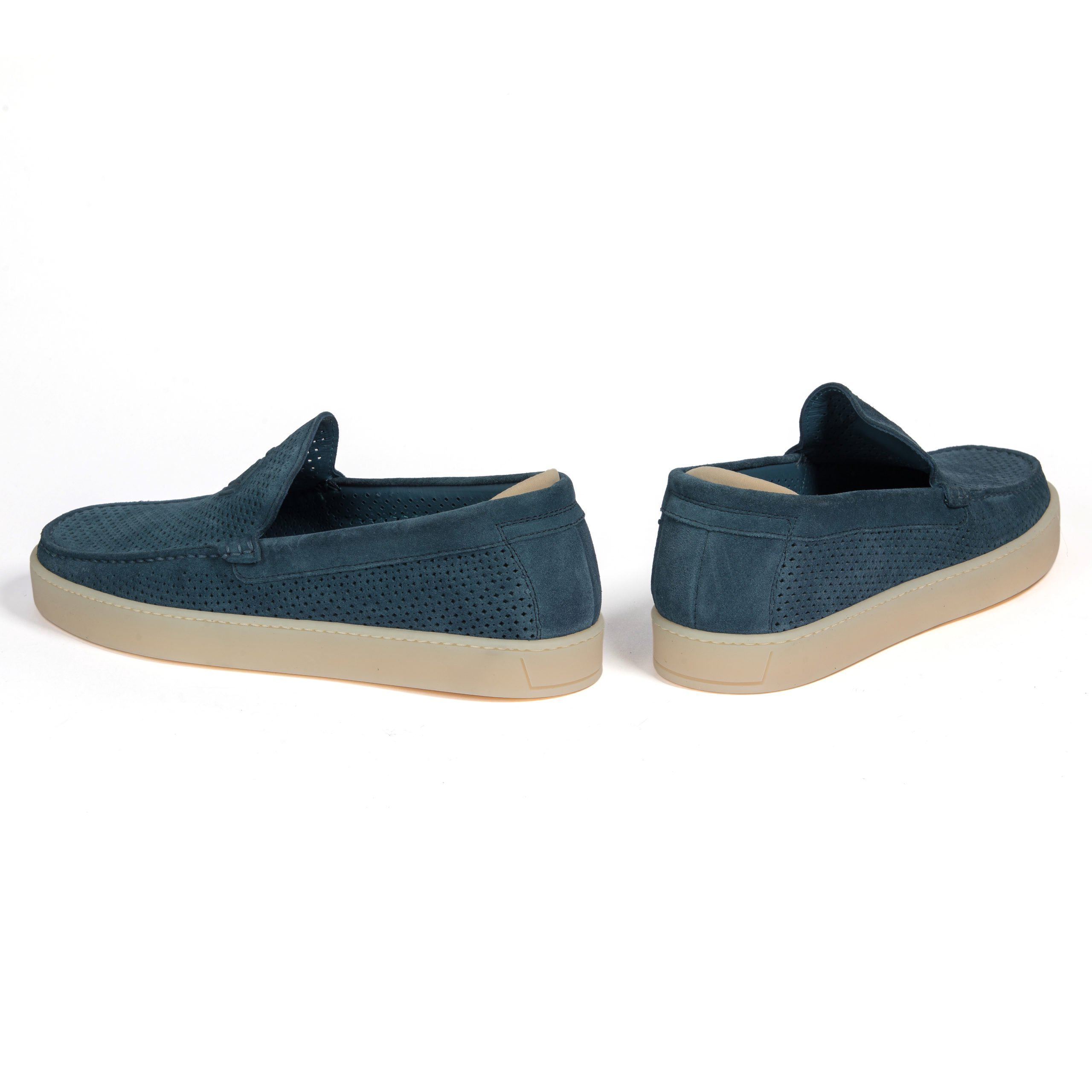 Мокасины Lucaguerrini 11915INDIGO blue 43  купить,NaN