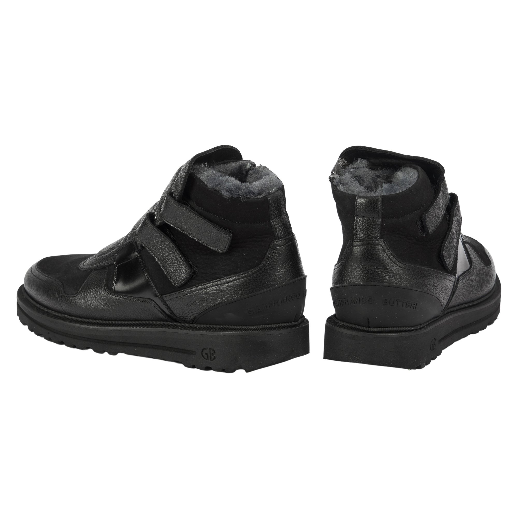 Ботинки Gianfranco Butteri 93594 black 44 купить,NaN