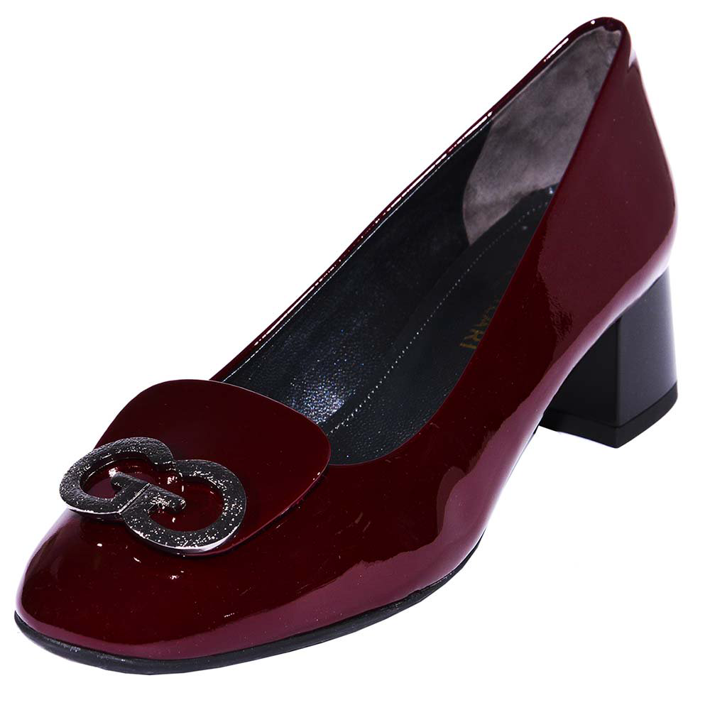 Туфли Giannini Ilari 4007VME Vernice Merlot burgundy 38.5 - ForteMarket Туфли Giannini Ilari 4007VME Vernice Merlot burgundy 38.5 купить,89700