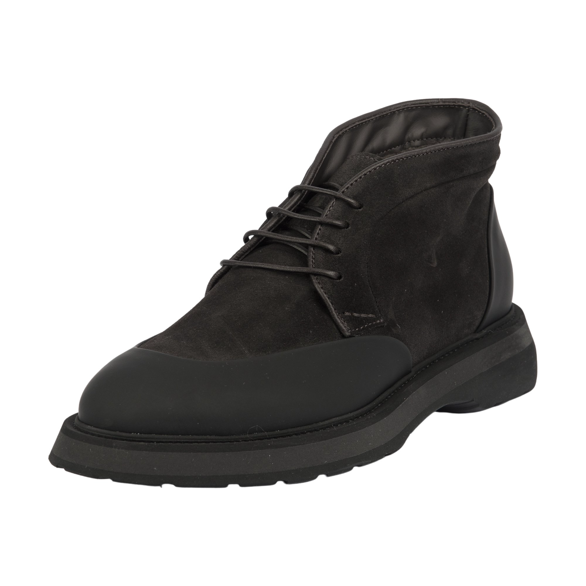 Ботинки Lucaguerrini Gummy Nero Leon Pepe 11512M brown 44 купить,NaN