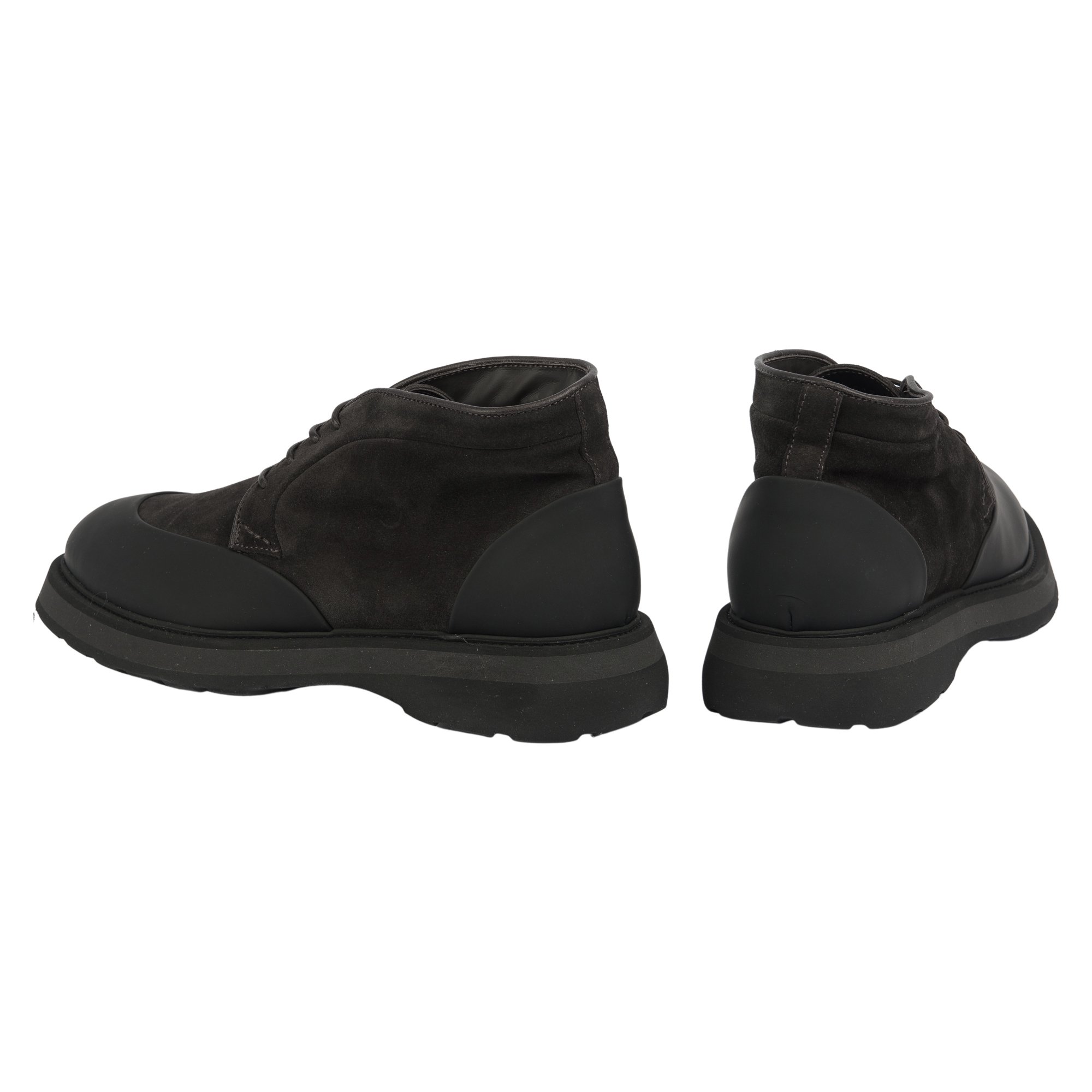 Ботинки Lucaguerrini Gummy Nero Leon Pepe 11512M brown 44 купить,NaN