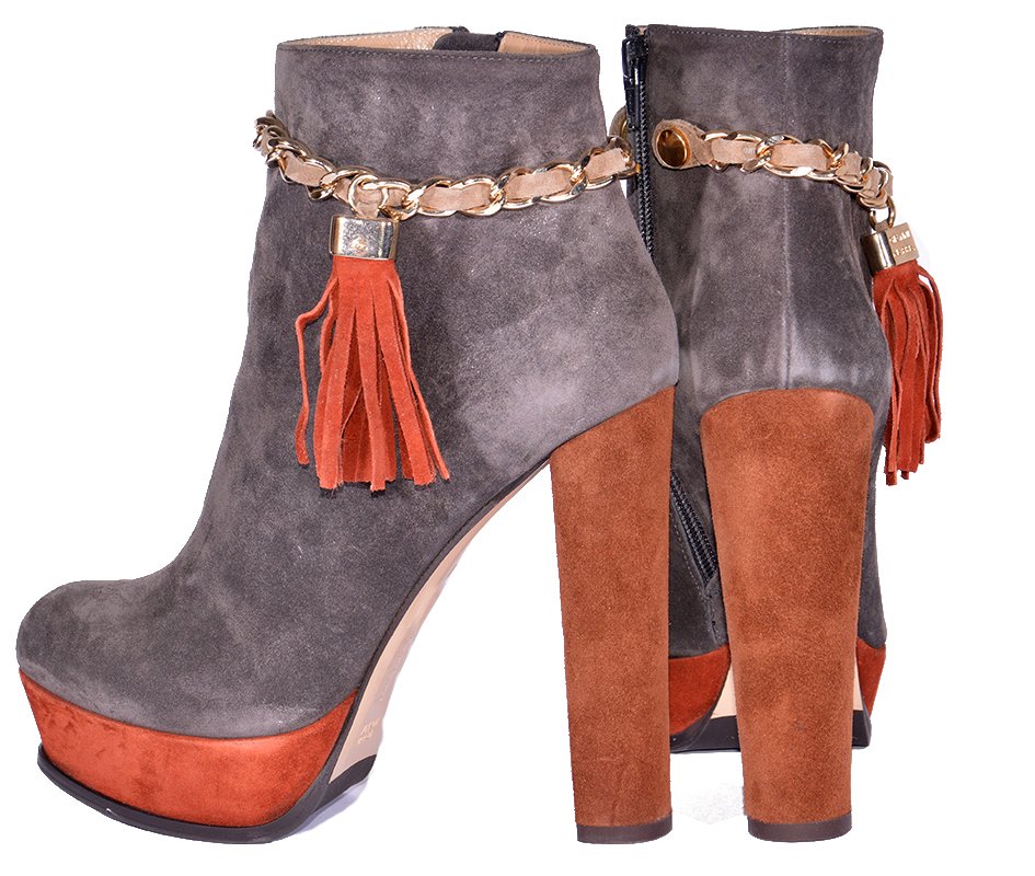 Полусапожки Gianni Marra 398.074TG grey 40 купить,NaN