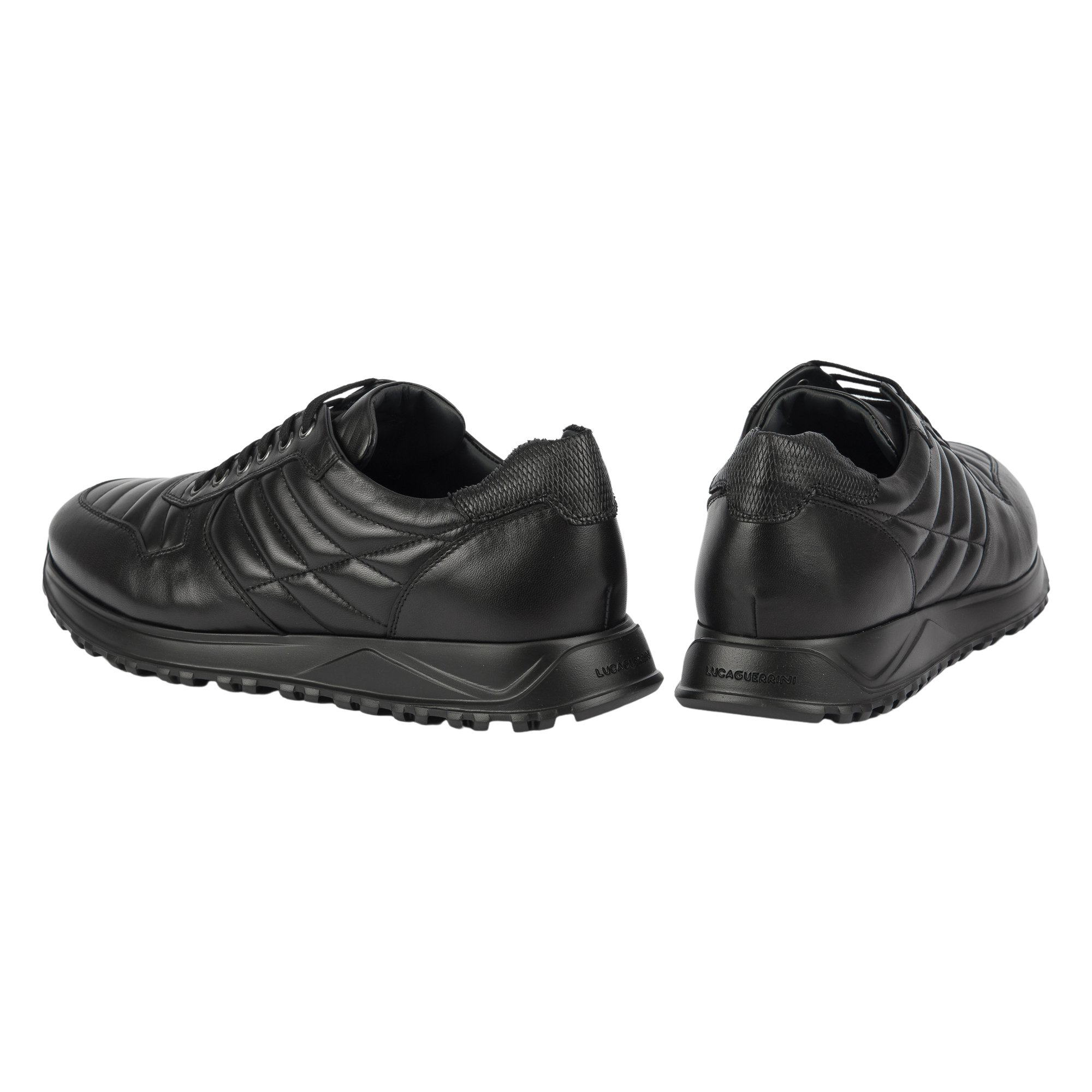 Кроссовки Lucaguerrini 1116 nappa nero 41,5 купить,131100