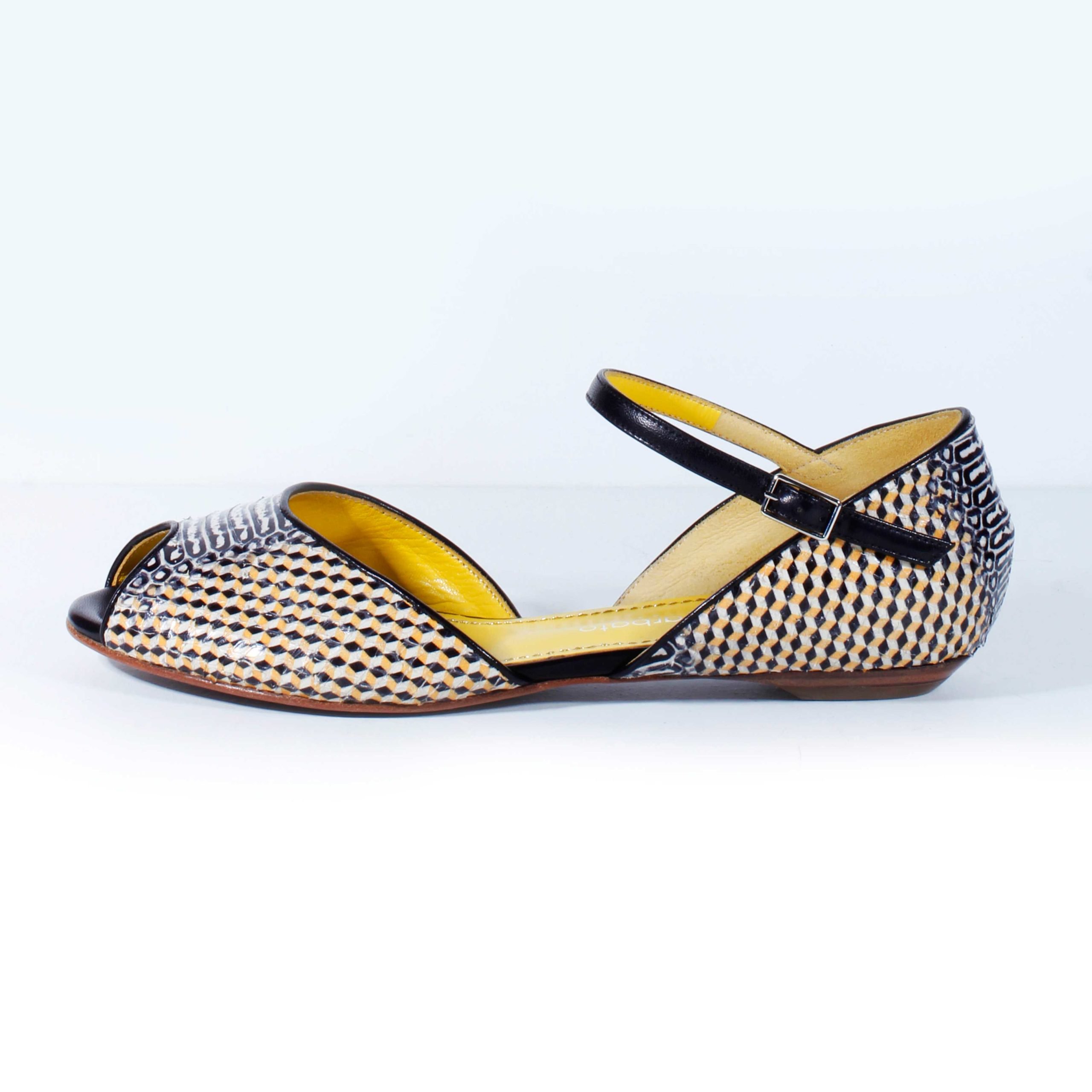 Босоножки Antonio Barbato 421 Mosaique Girasole yellow 37,5