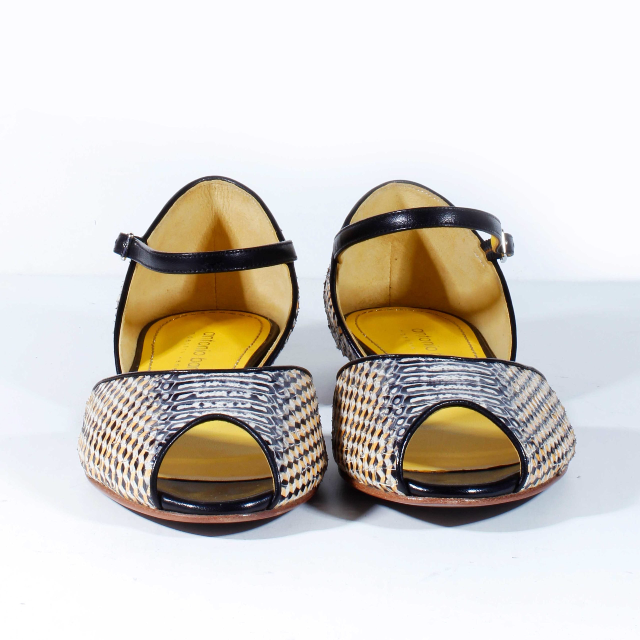 Босоножки Antonio Barbato 421 Mosaique Girasole yellow 37,5 купить,58650