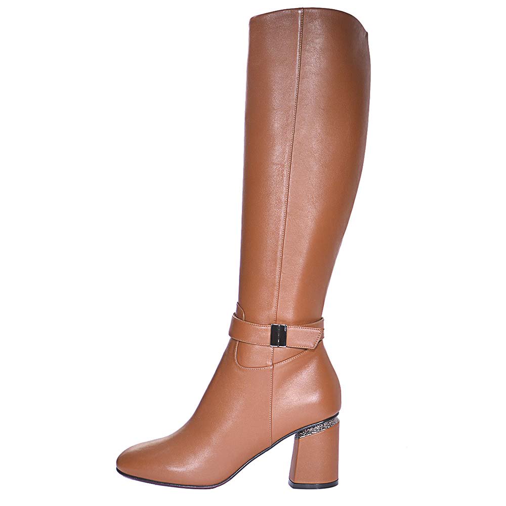 Сапоги Giorgio Fabiani Vitello Cuoio Montone F191623 brown 36