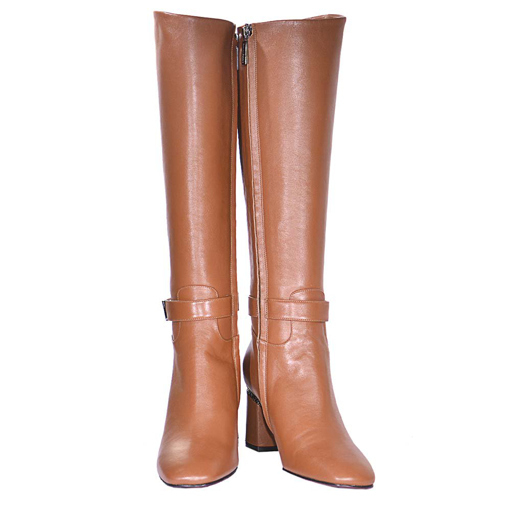 Сапоги Giorgio Fabiani Vitello Cuoio Montone F191623 brown 36 купить,105000