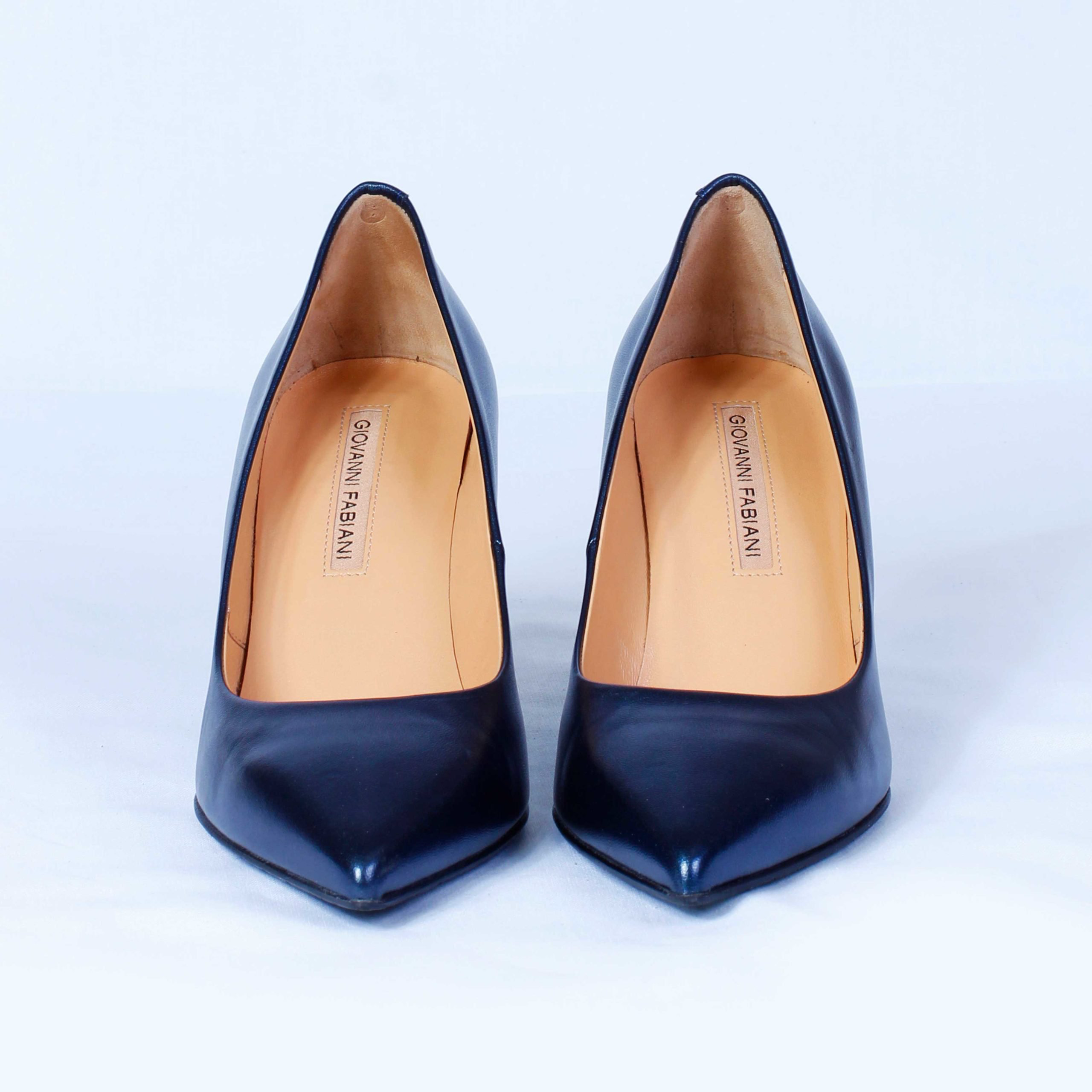 Туфли Giovanni Fabiani G3419 navy 36,5 купить,100050