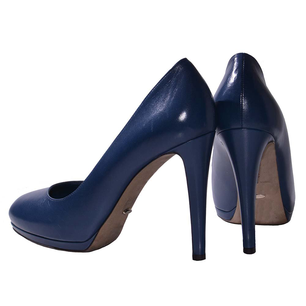 Туфли Sergio Rossi A16161 MCPZ01 4240 blue 38 купить,NaN