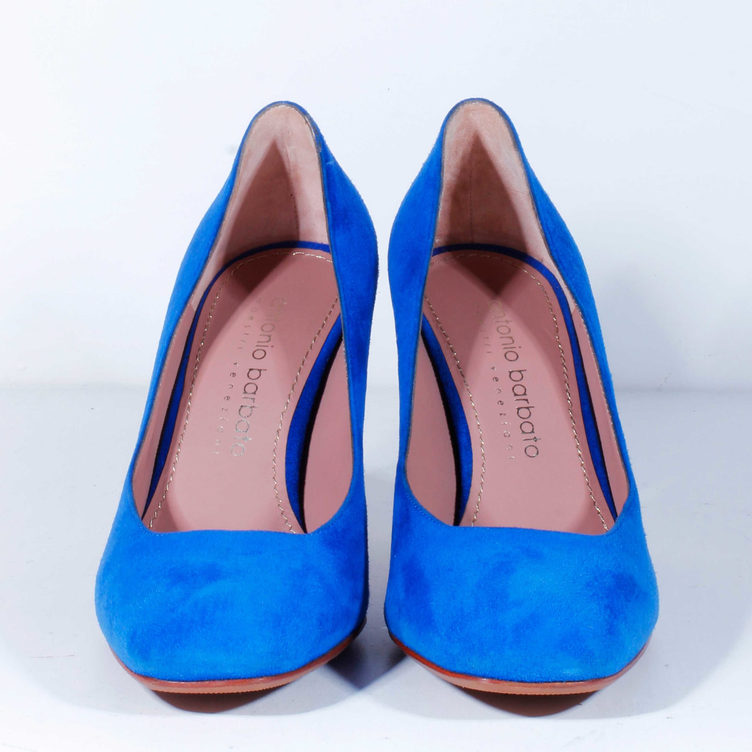 Туфли Antonio Barbato 5233 Camoscio Bluette blue 39 купить,NaN