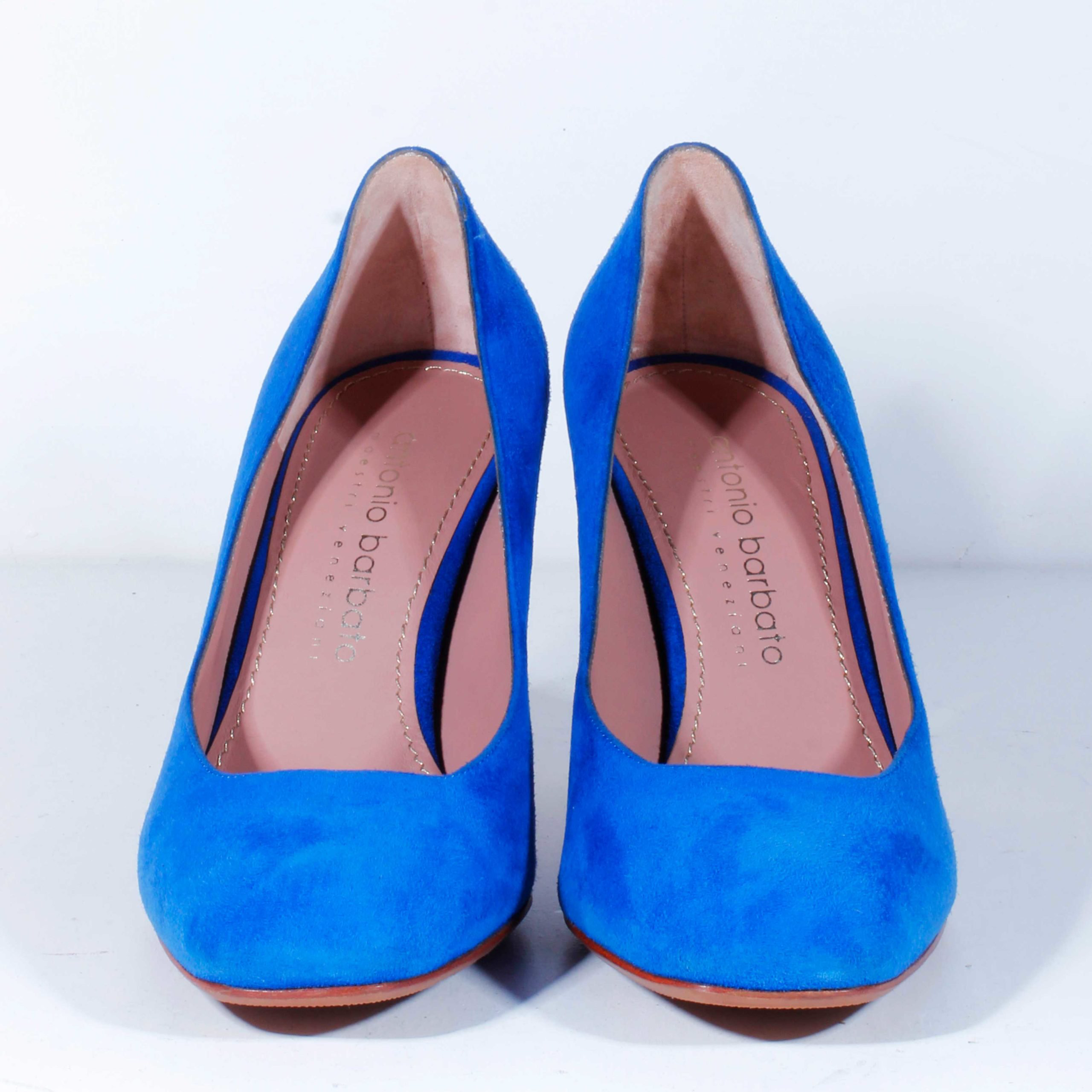 Туфли Antonio Barbato 5233 Camoscio Bluette blue 39 купить,NaN