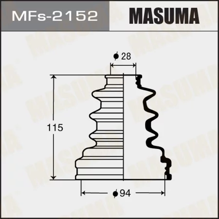 Пыльник шруса Masuma MF-2152 силикон купить,NaN