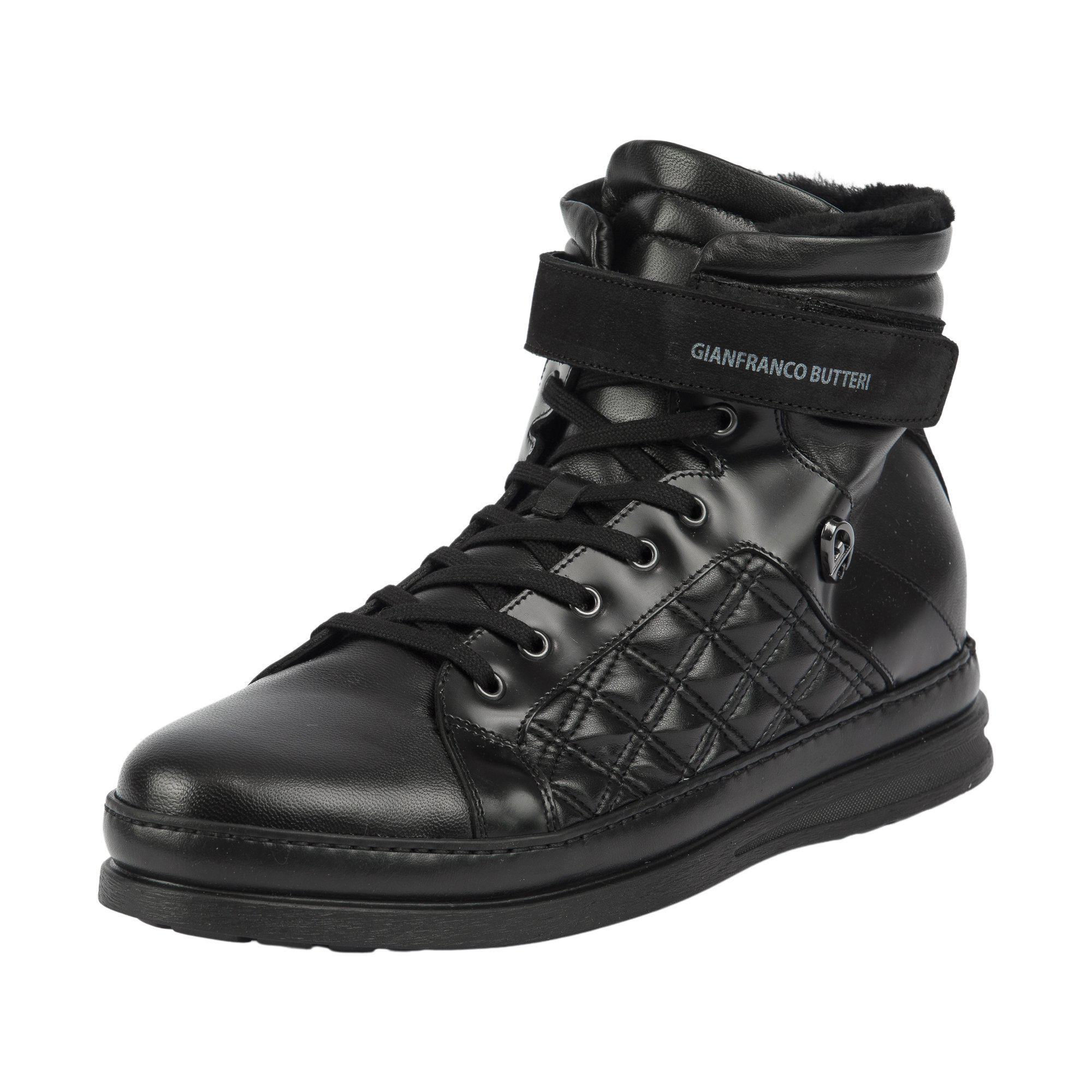 Ботинки Gianfranco Butteri 527 black 42 купить,NaN