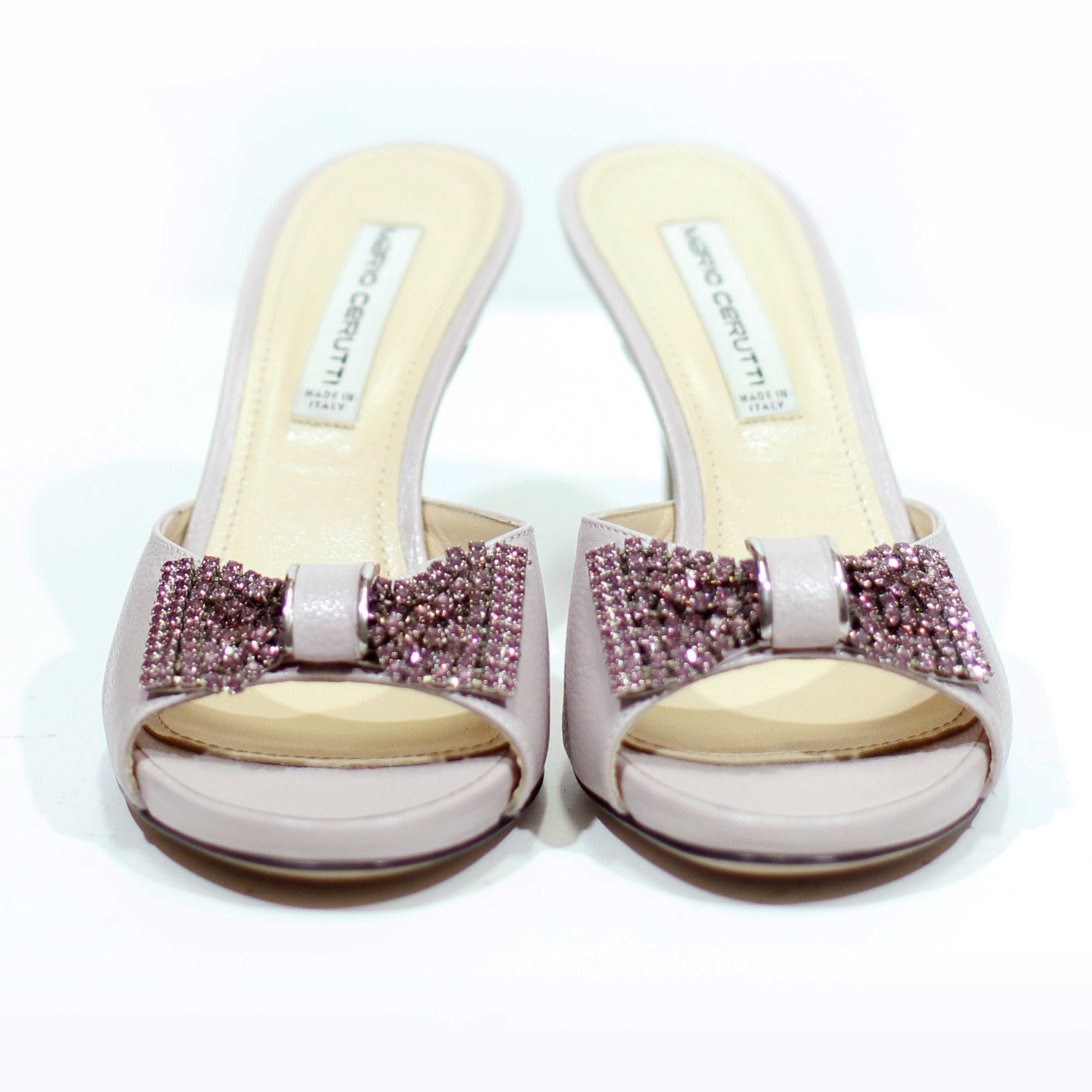 Сабо Mario Cerutti Q814ROSE pink 36,5 купить,0