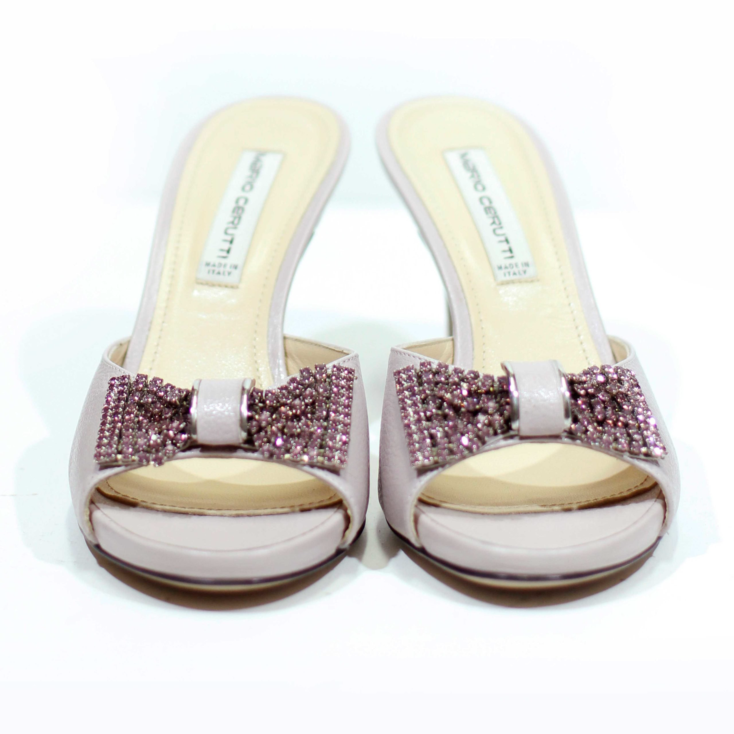 Сабо Mario Cerutti Q814ROSE pink 36,5 купить,37950